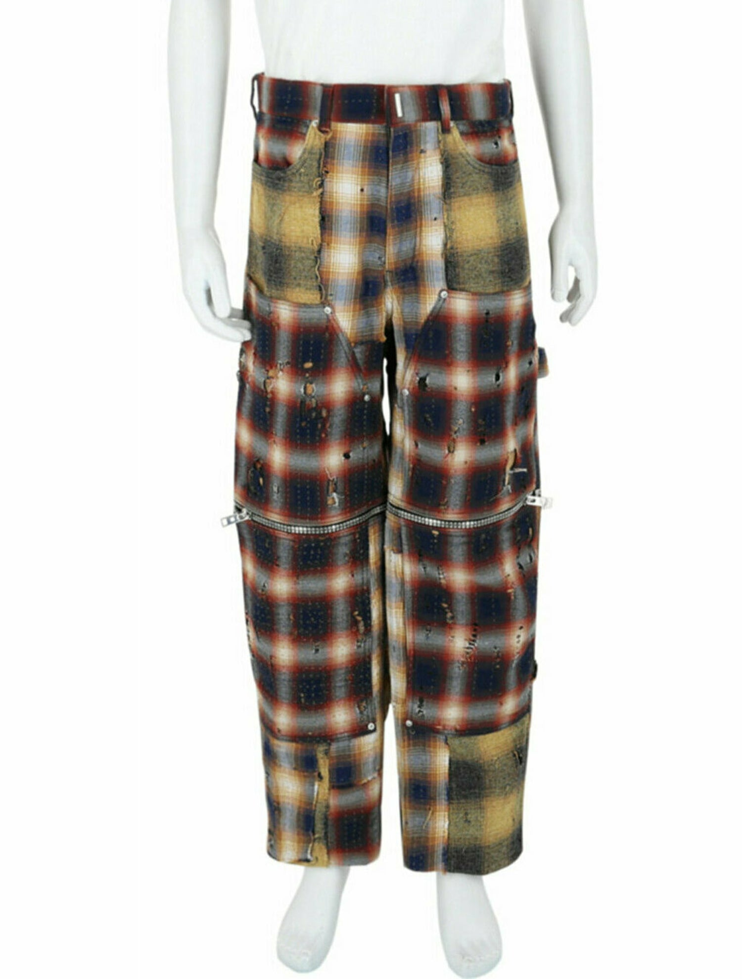 Givenchy Plaid Print Pants w/ Tags