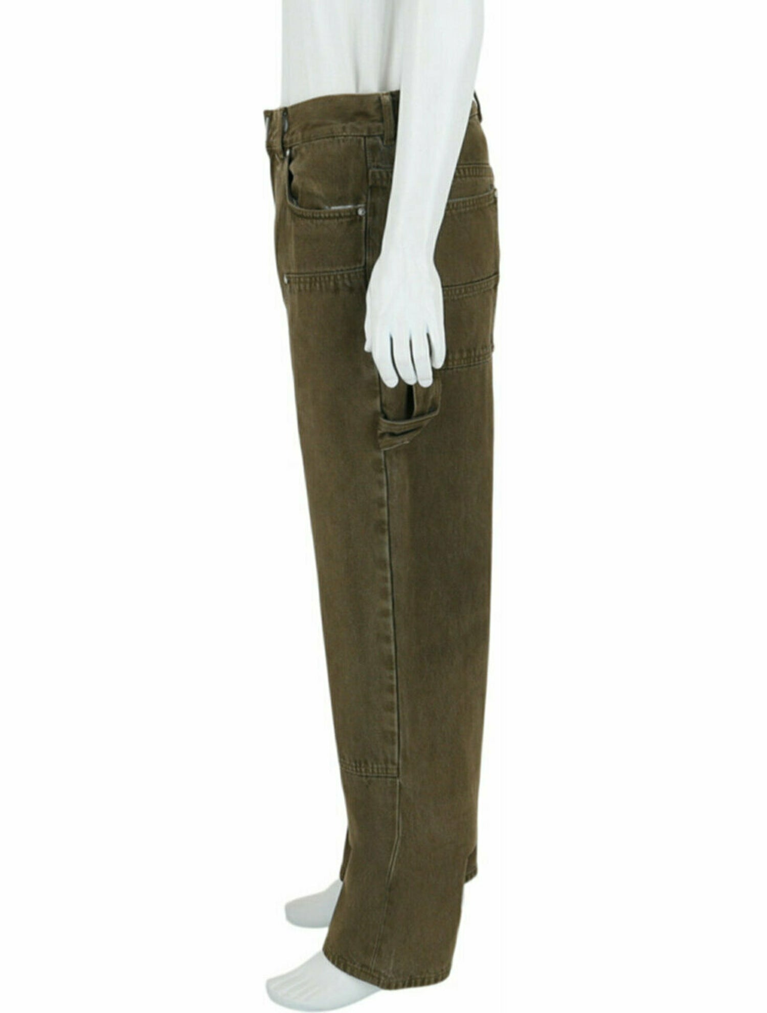 Givenchy Solid Straight-leg Jeans w/ Tags