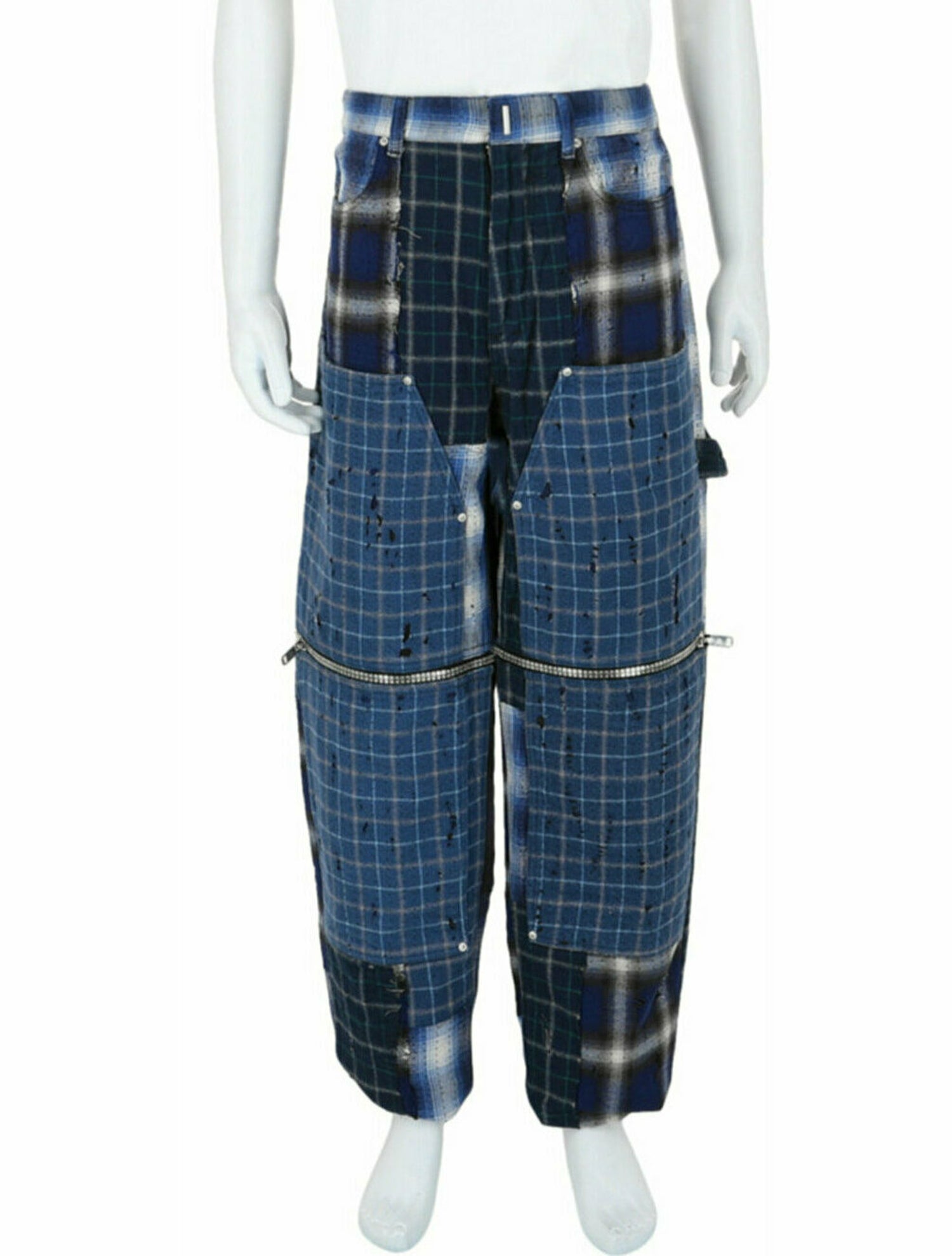 Givenchy Plaid Print Pants w/ Tags
