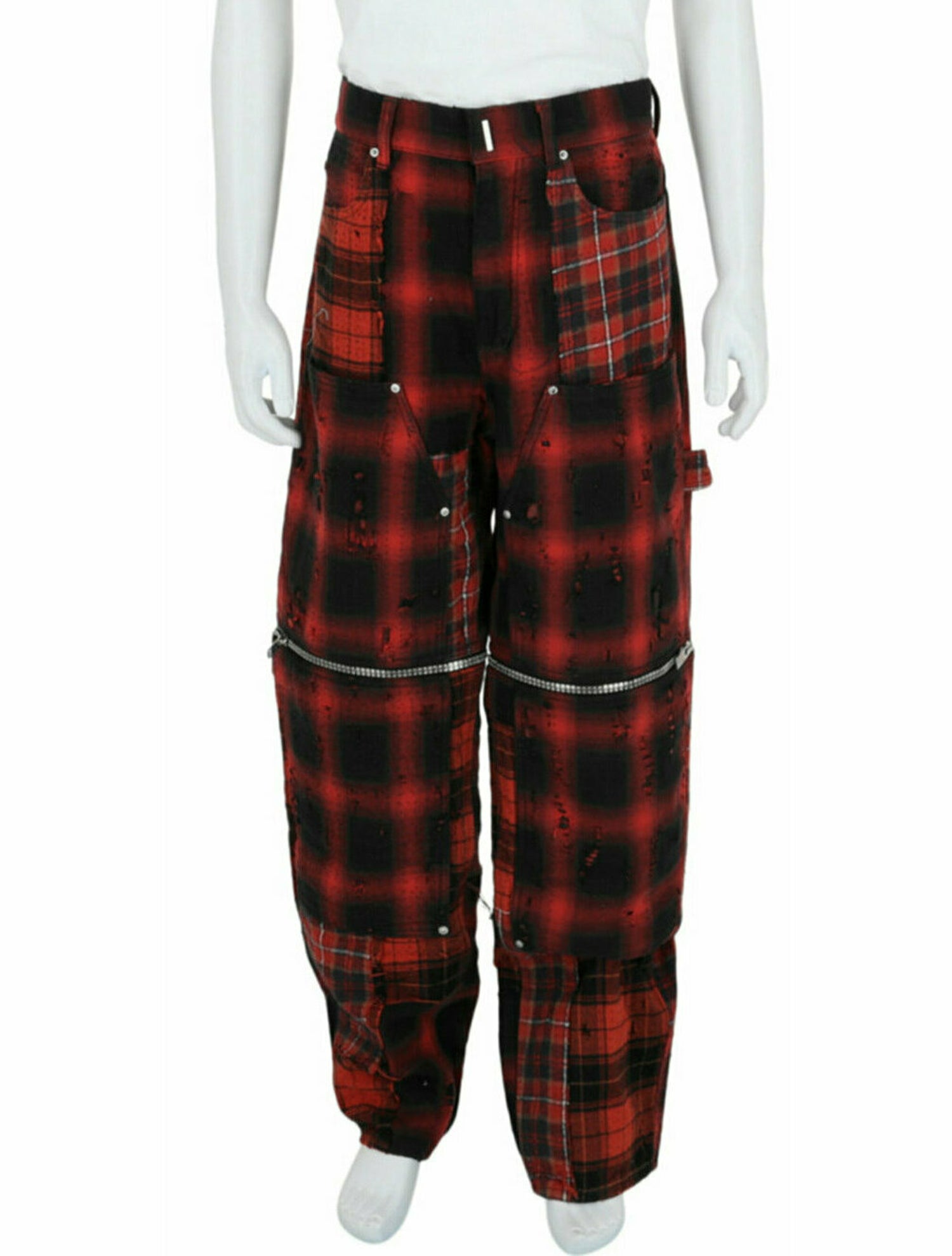 Givenchy Plaid Print Pants w/ Tags