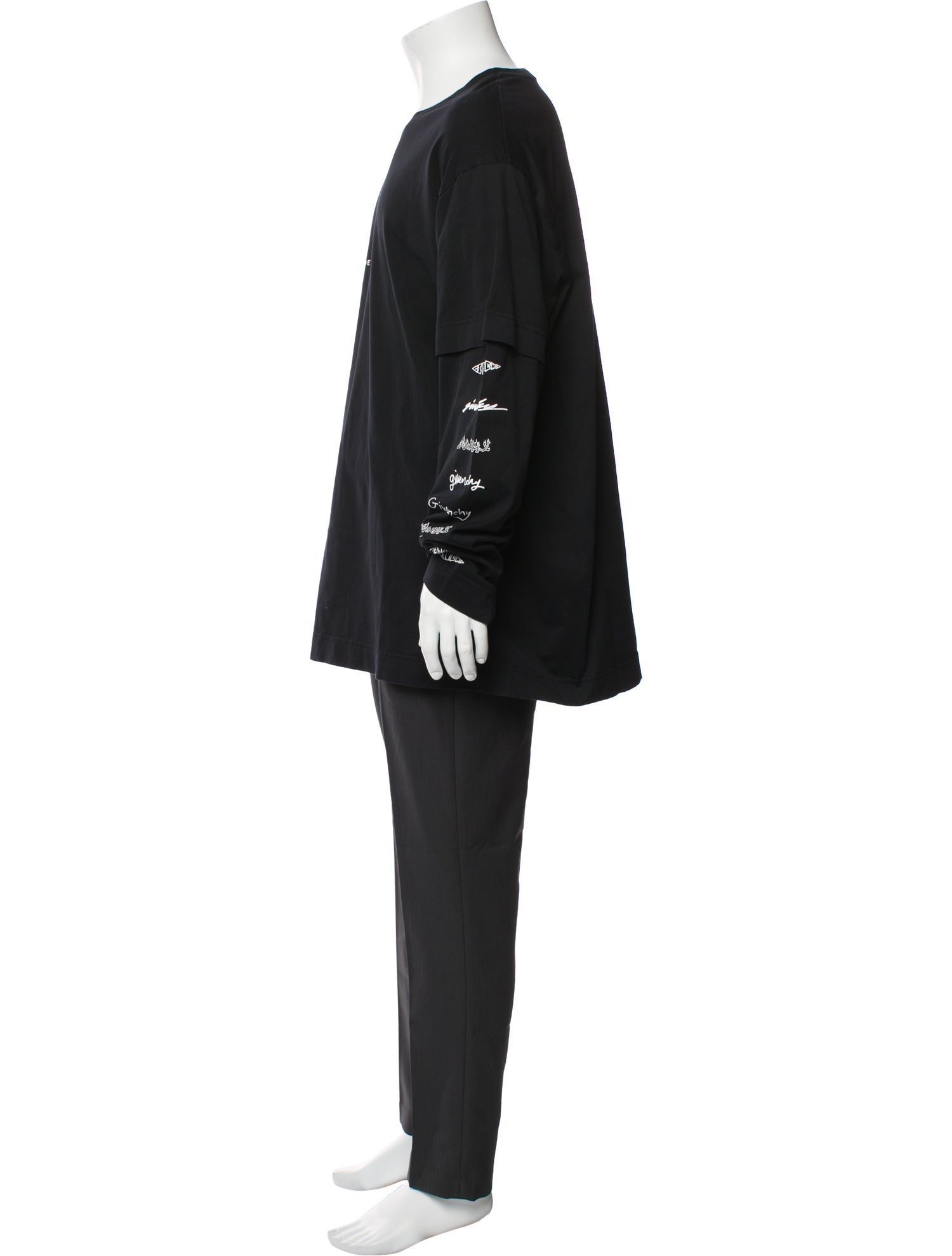 Givenchy Graphic Print Crew Neck T-Shirt