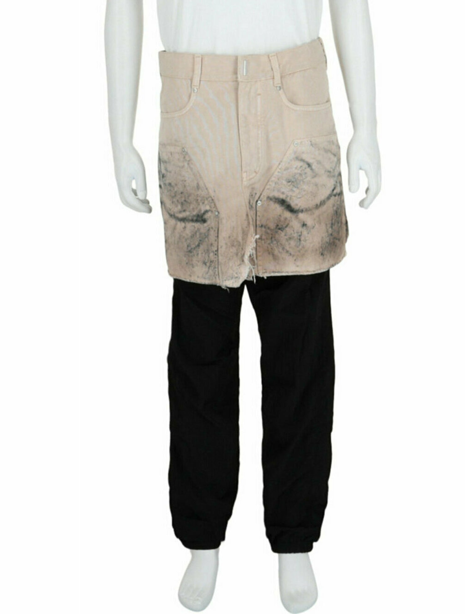 Givenchy Colorblock Pattern Relaxed Fit Pants w/ Tags