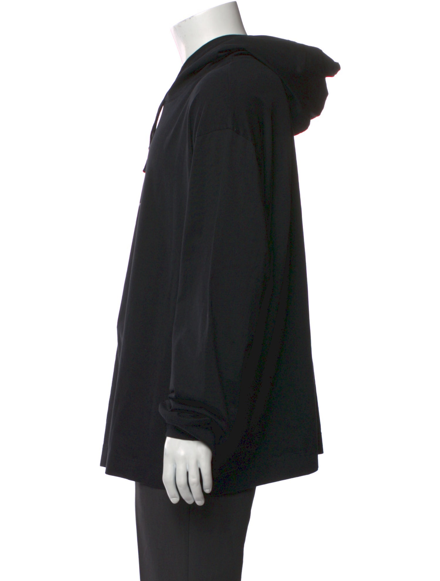 Givenchy Graphic Print V-Neck Hoodie