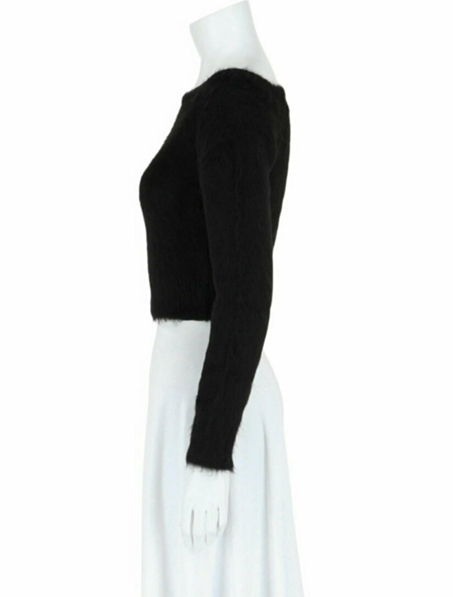 Givenchy Solid Cropped Sweater w/ Tags