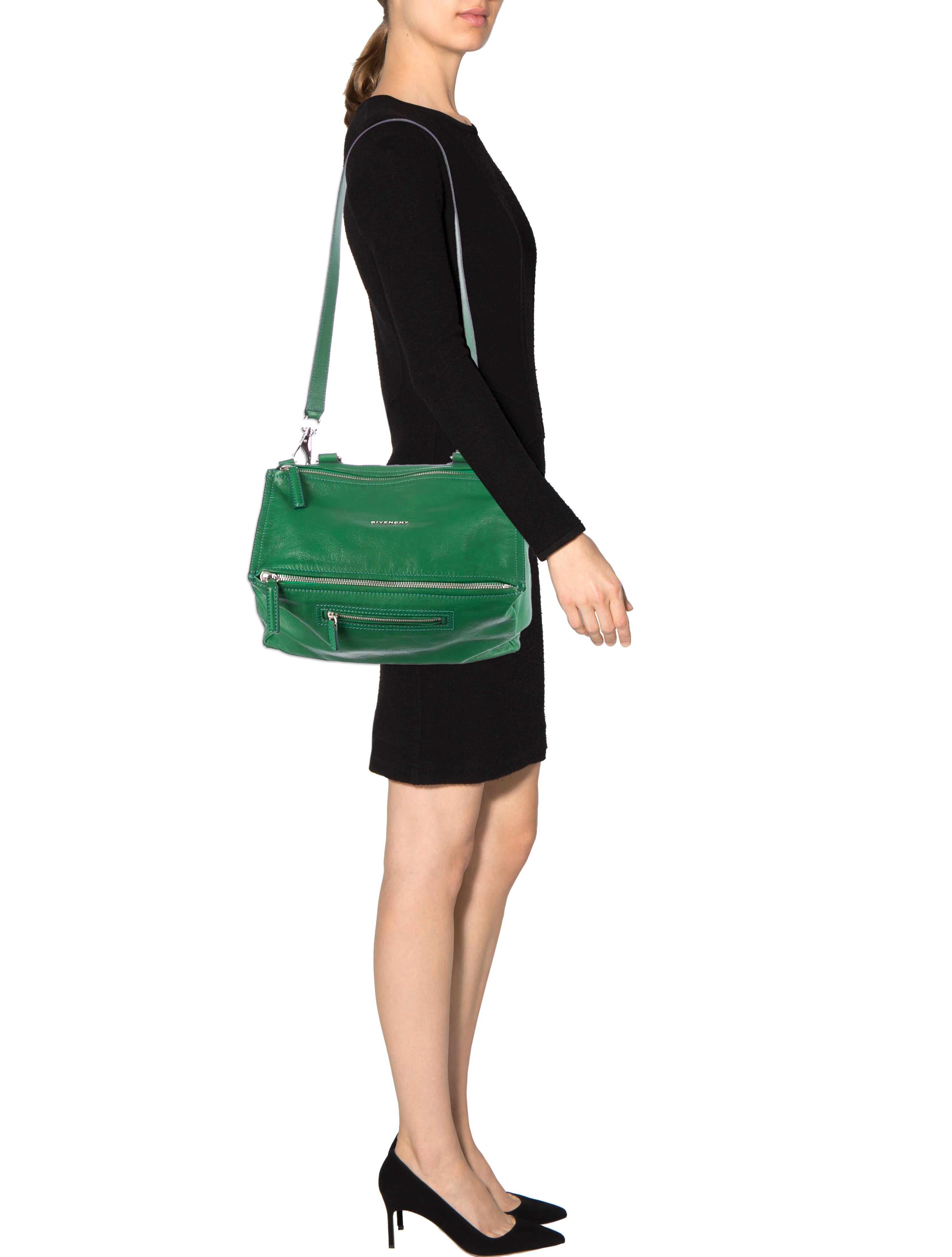 Givenchy Large Pandora Bag Green Satchels, Handbags GIV25570 The