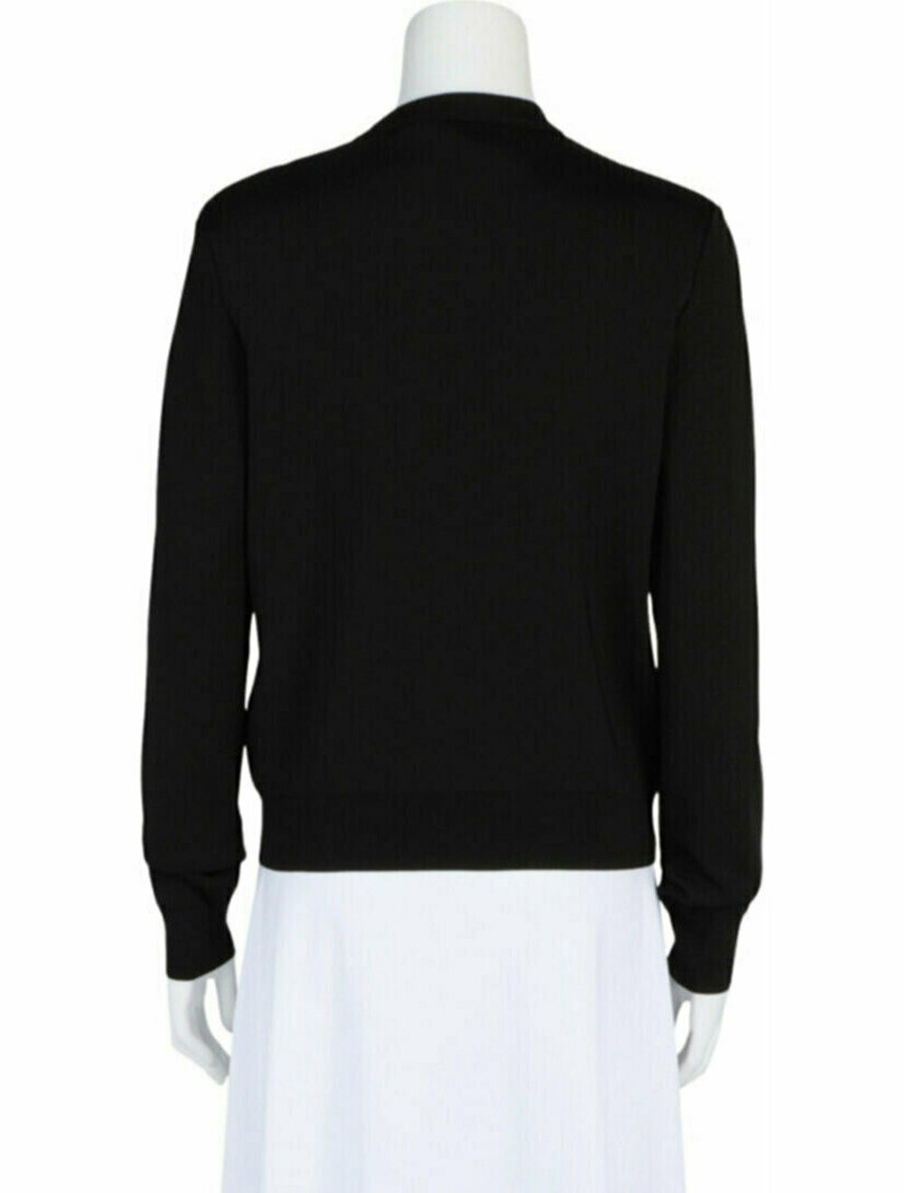 Givenchy Pullover Black Crystal Embellishments Lo… - image 3