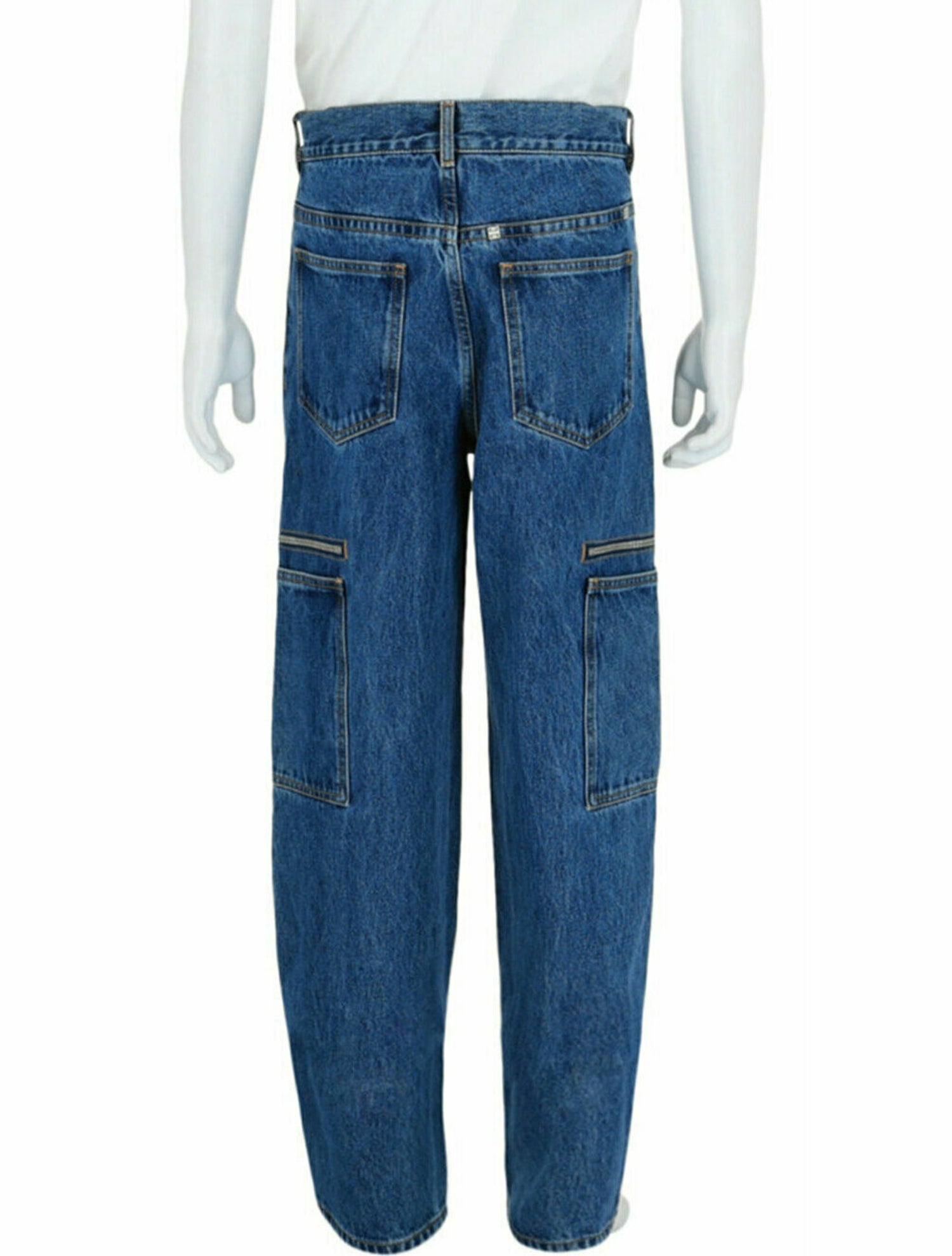 Givenchy Solid Straight-leg Jeans w/ Tags