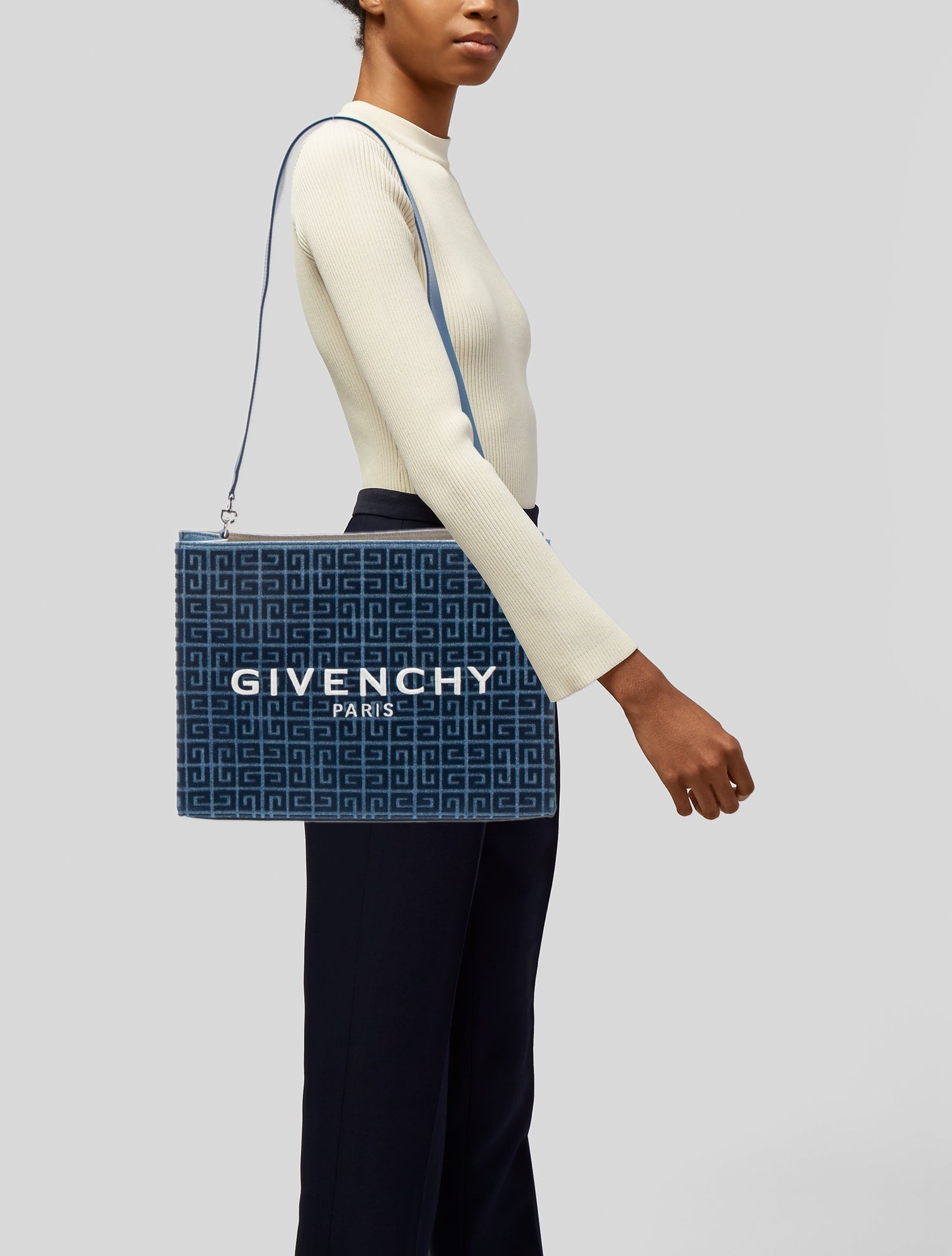 Givenchy Canvas Crossbody Bag w/ Tags
