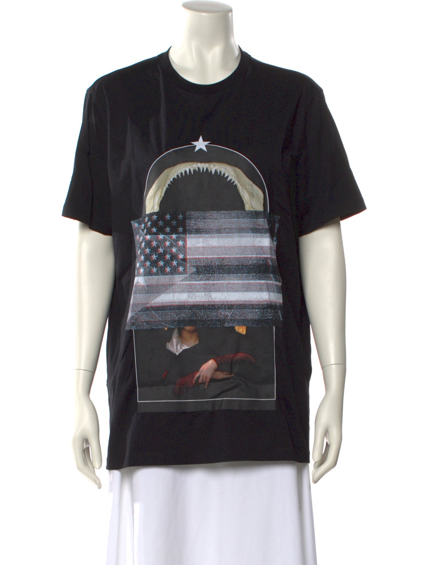 Givenchy Graphic Print Crew Neck T-Shirt
