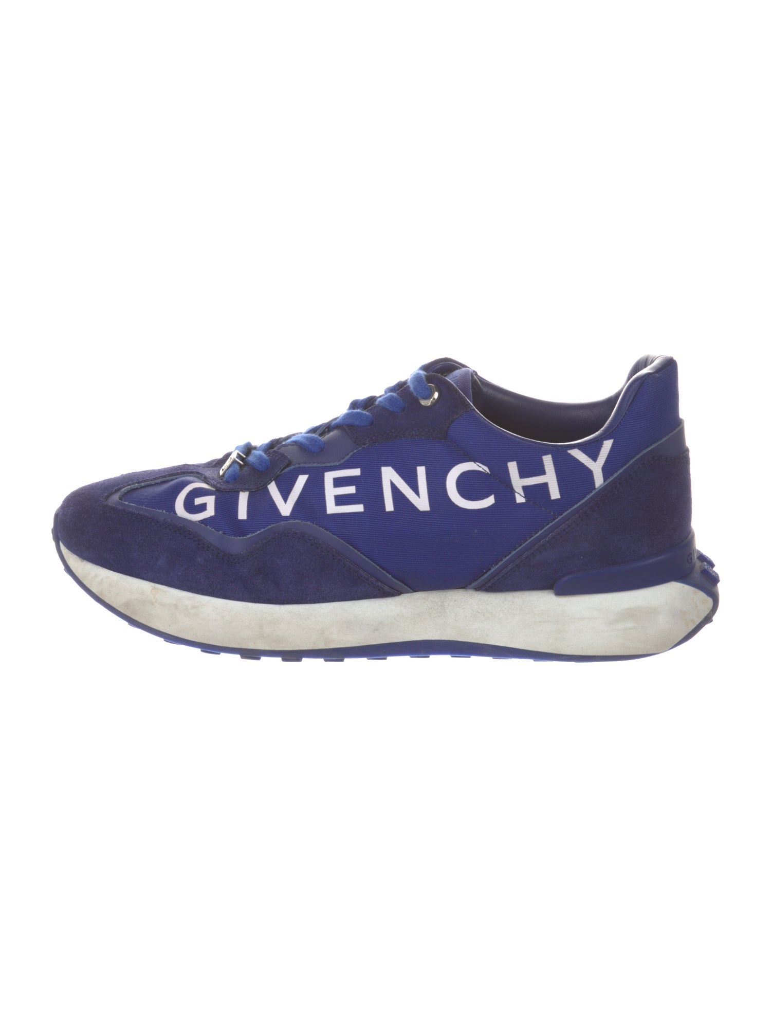 Givenchy Suede Graphic Print Sneakers