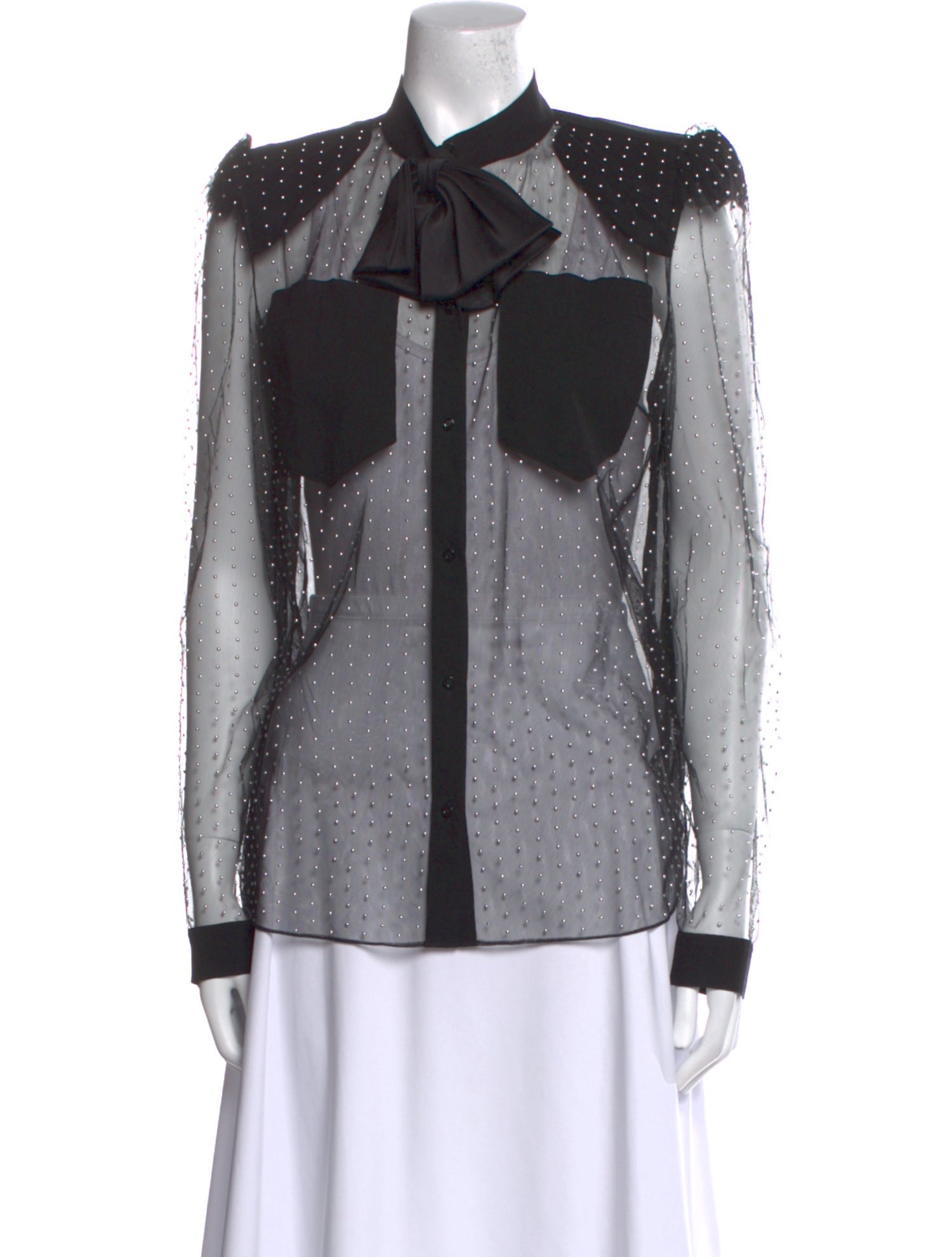 Givenchy Sleeveless Button-Up Top