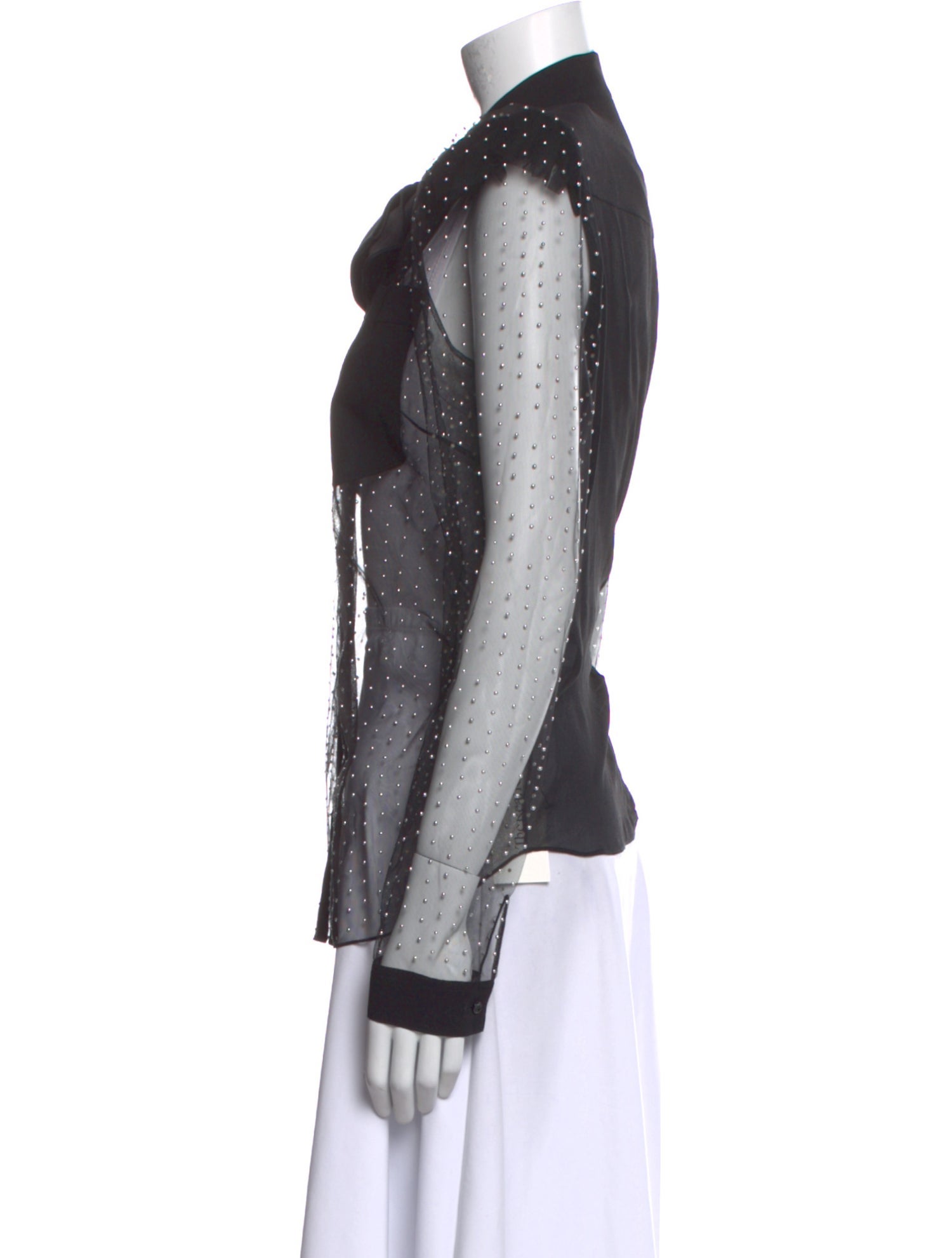 Givenchy Sleeveless Button-Up Top