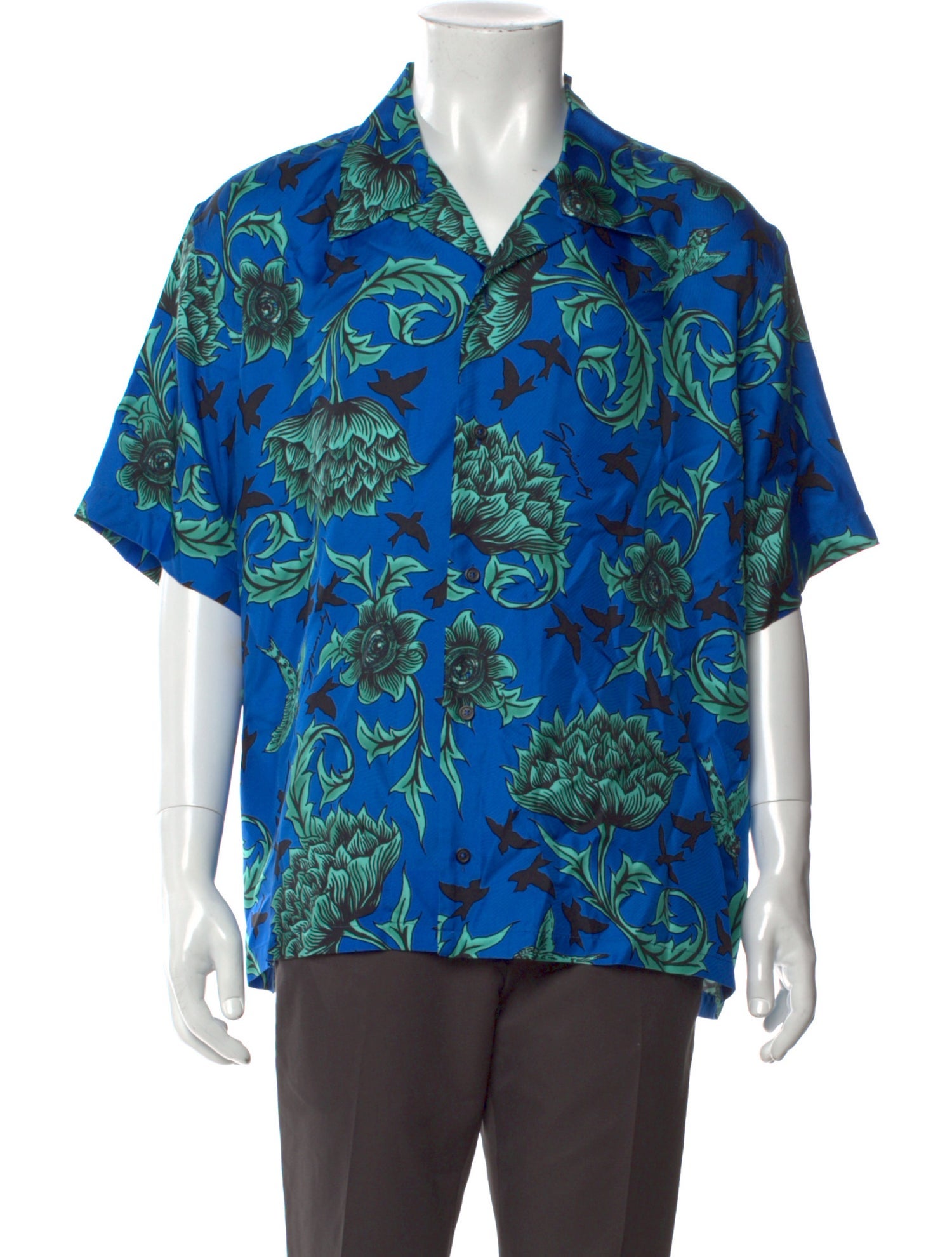 Givenchy Silk Printed Shirt