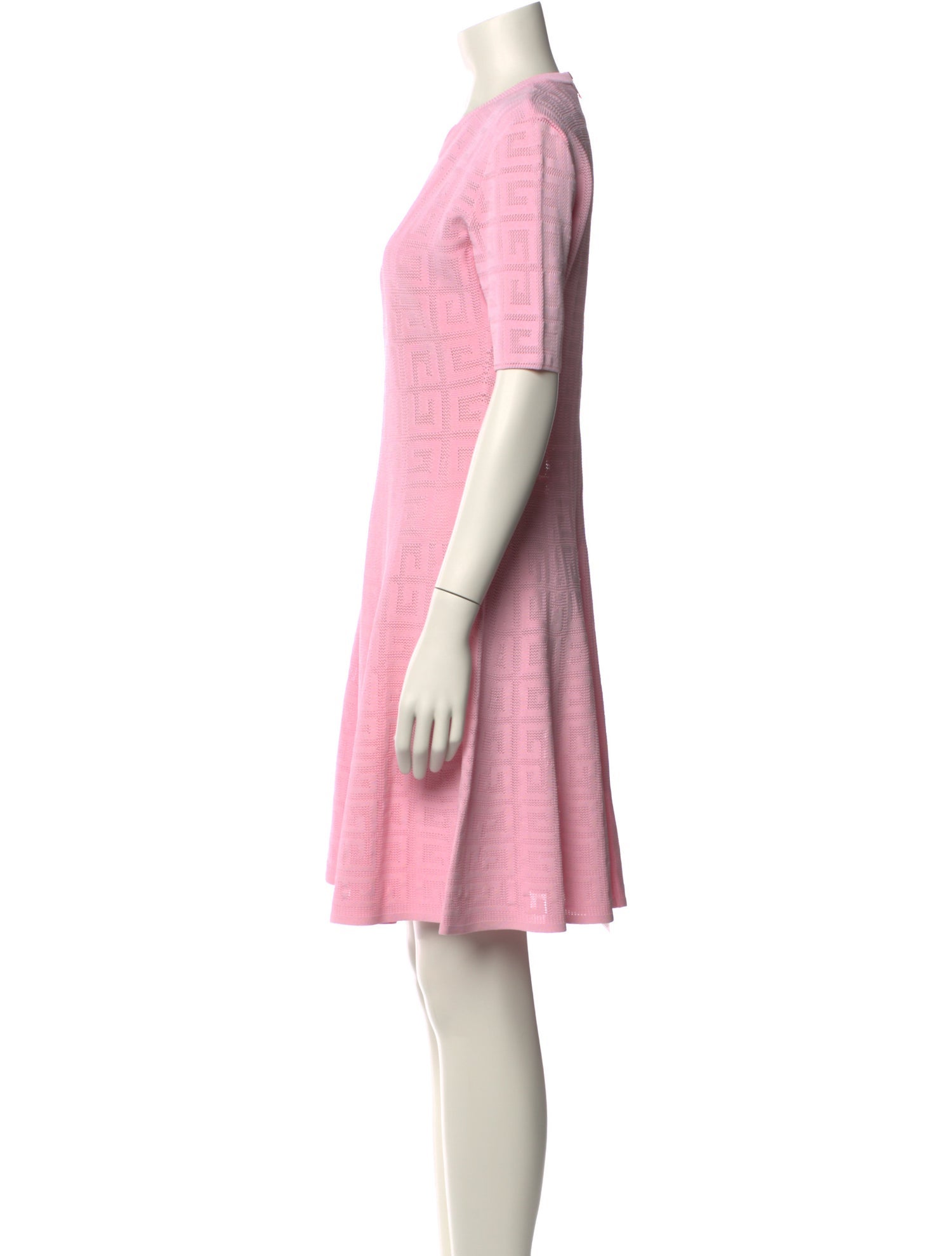 Givenchy Crew Neck Mini Dress