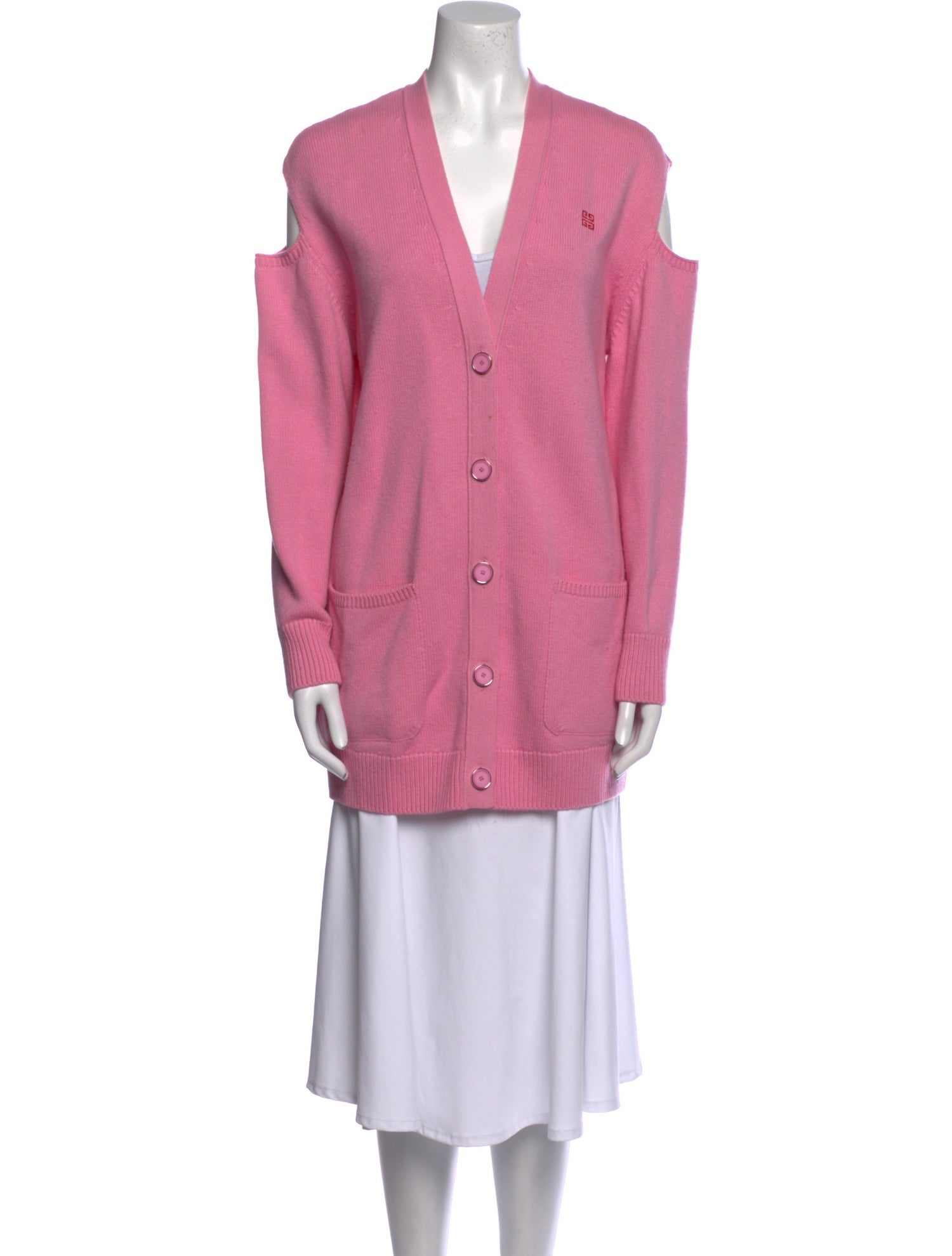 Givenchy Wool V-Neck Sweater