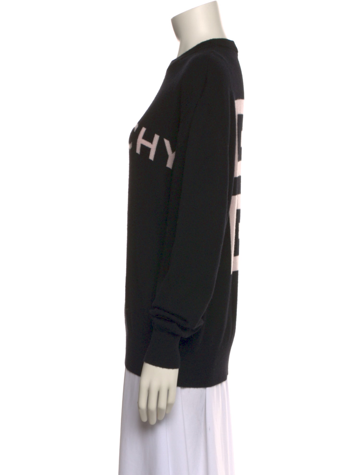 Givenchy Cashmere Graphic Print Sweater