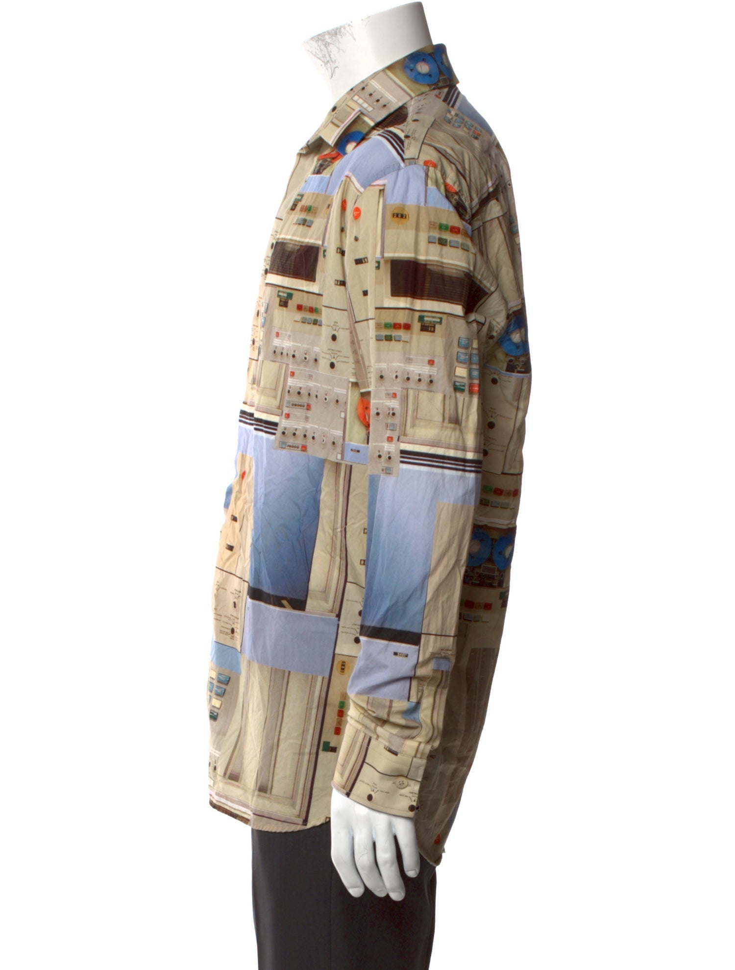 Givenchy Printed Long Sleeve Shirt