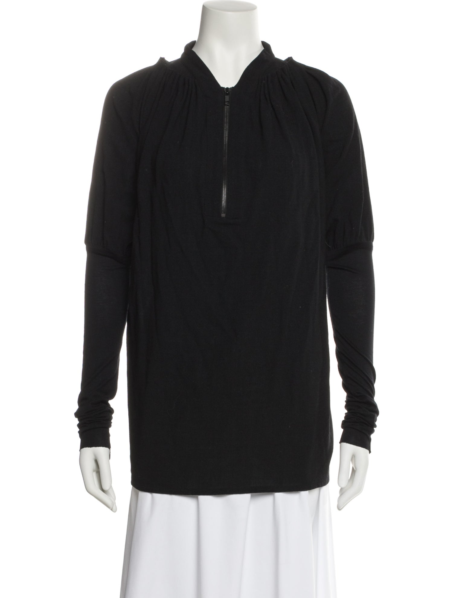 Givenchy Wool Cowl Neck Sweatshirt