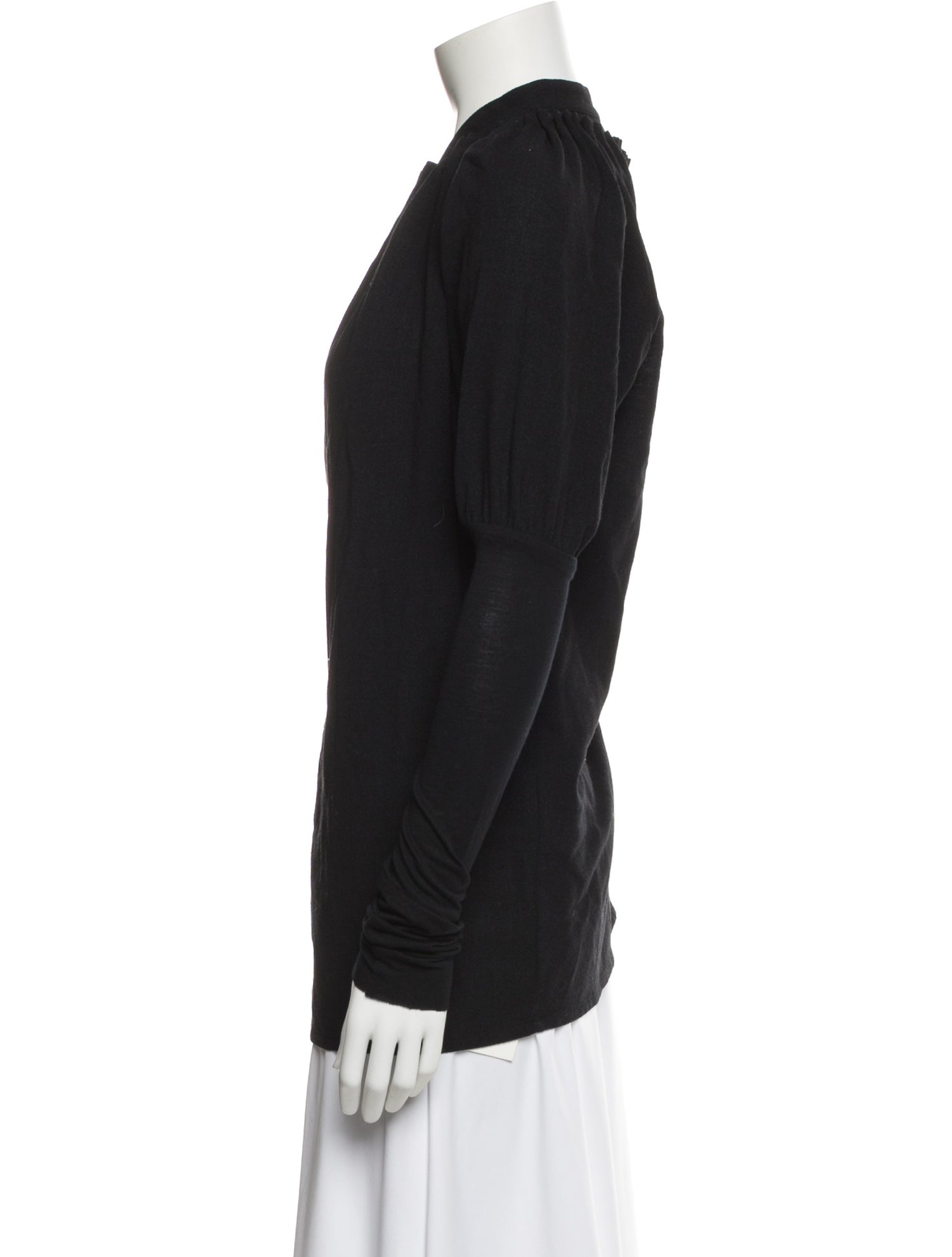 Givenchy Wool Cowl Neck Sweatshirt