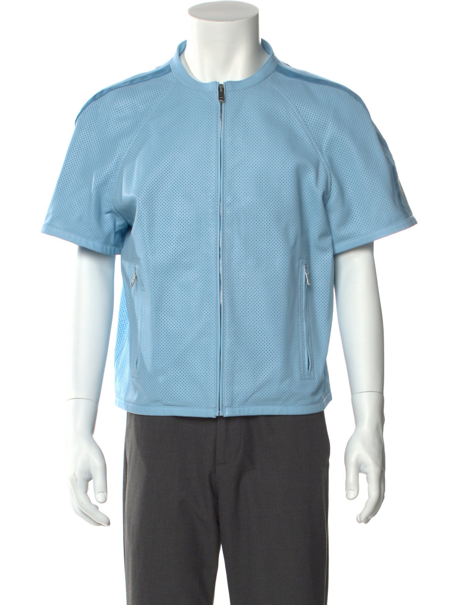 Givenchy Lambskin Striped Jersey