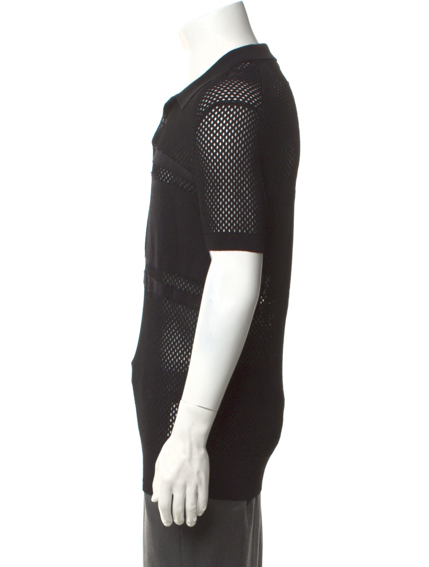 Givenchy Collar Short Sleeve Polo Shirt