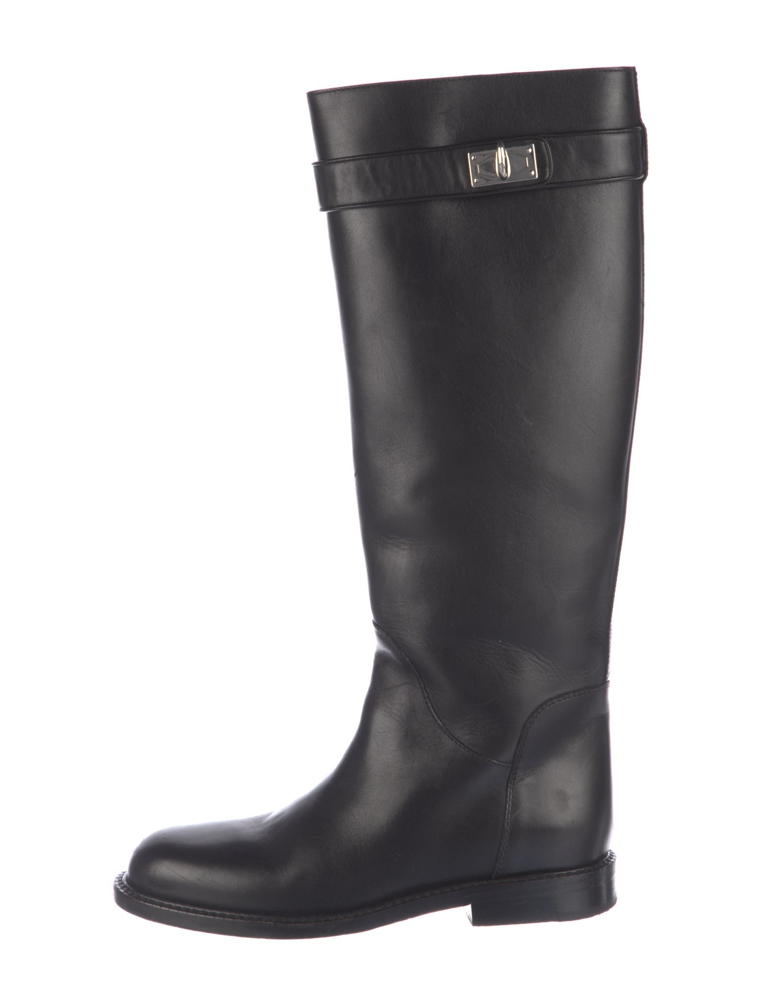 Givenchy Leather Riding Boots
