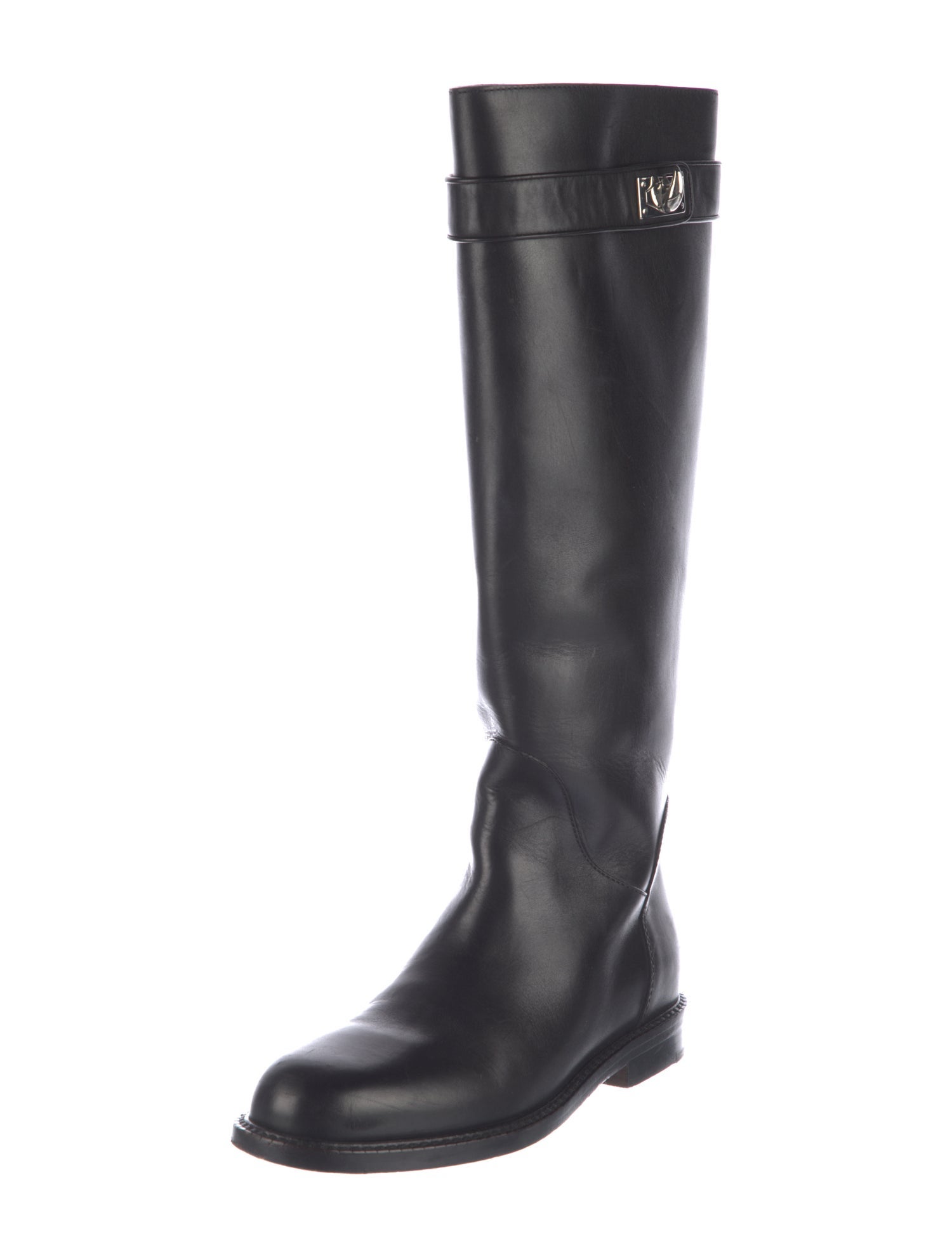 Givenchy Leather Riding Boots
