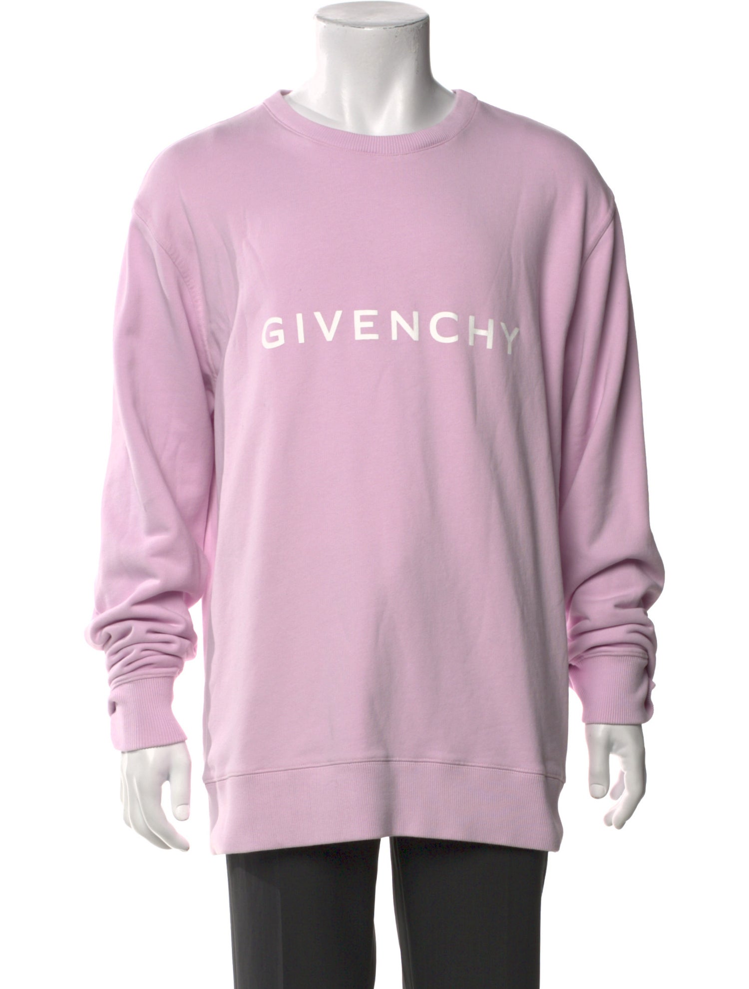 Givenchy Graphic Print Crew Neck Pullover
