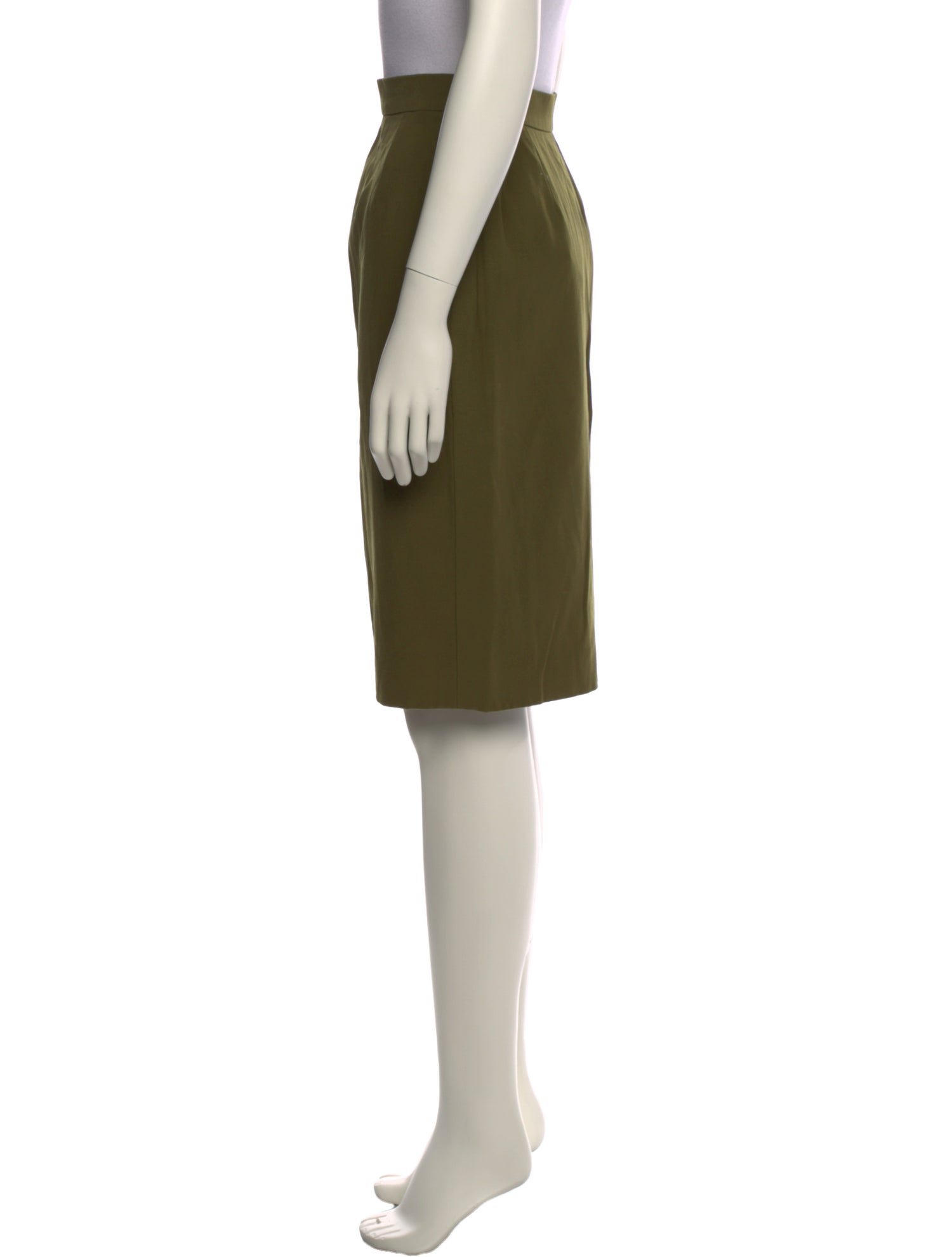 Givenchy Wool Knee-Length Skirt