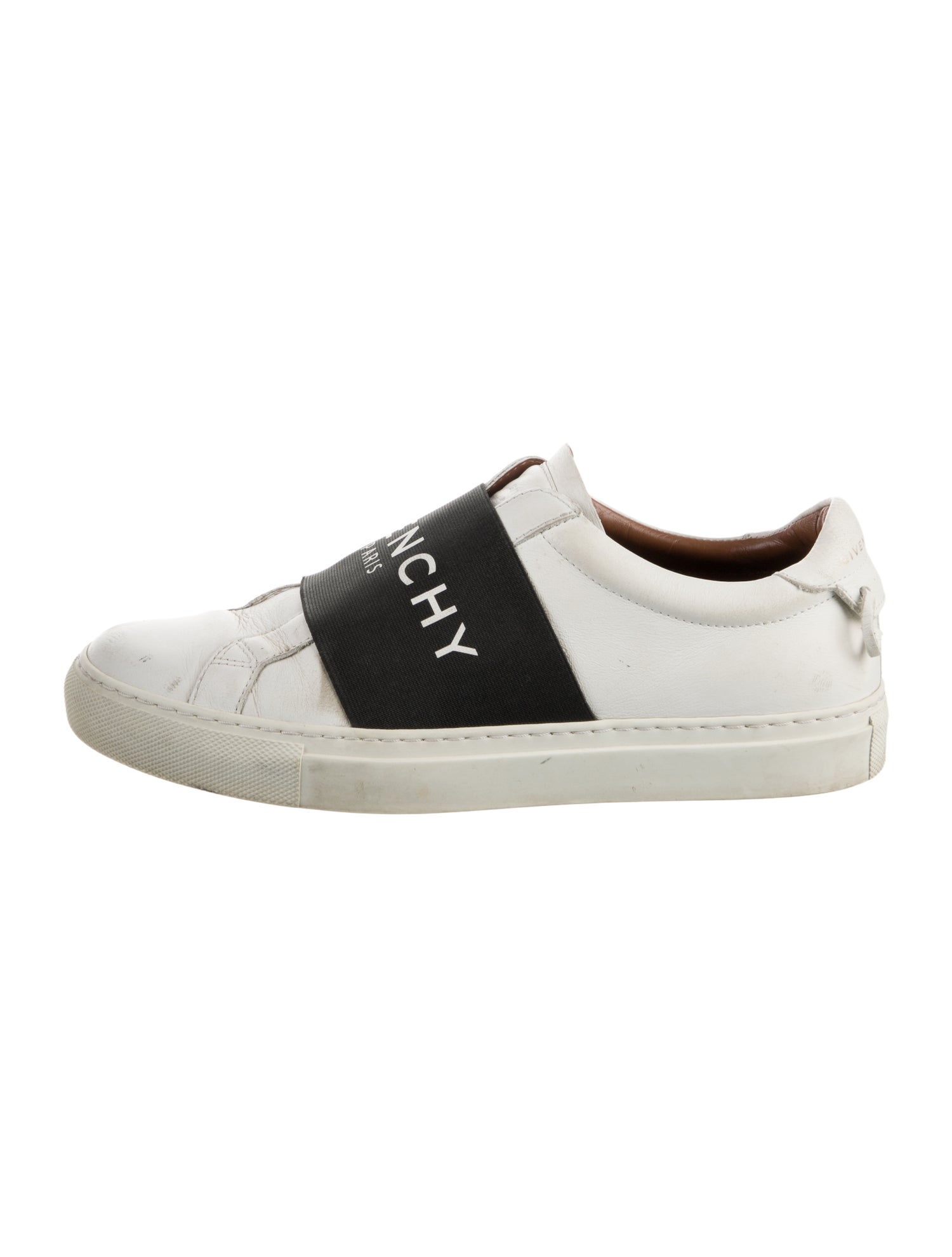 Givenchy Leather Colorblock Pattern Sneakers