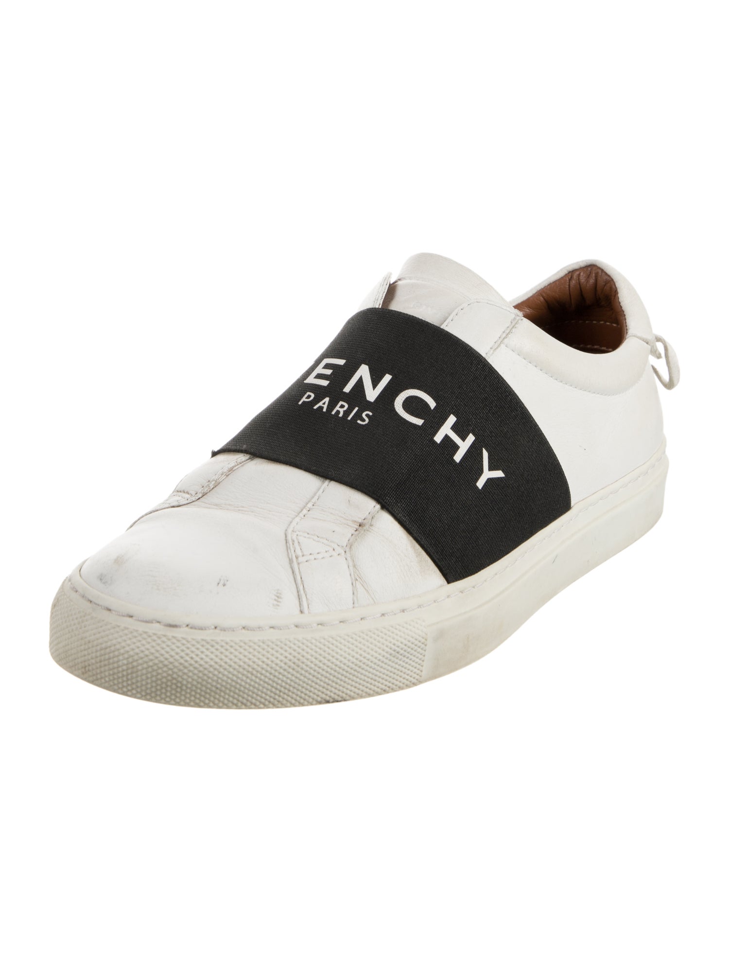 Givenchy Leather Colorblock Pattern Sneakers