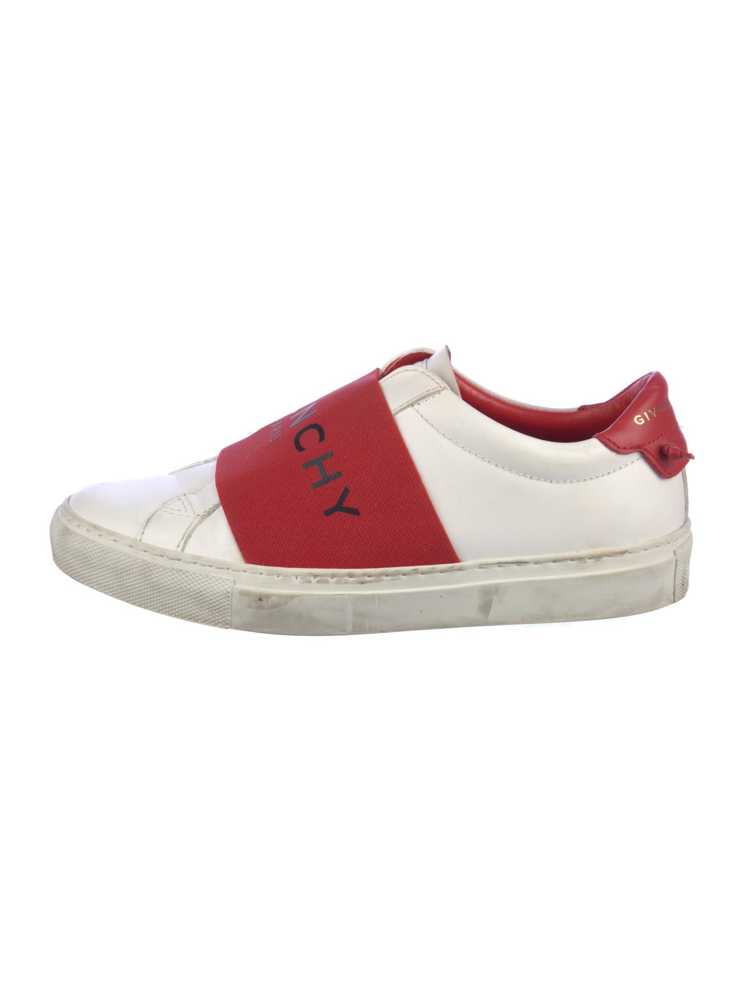 Givenchy Leather Colorblock Pattern Sneakers