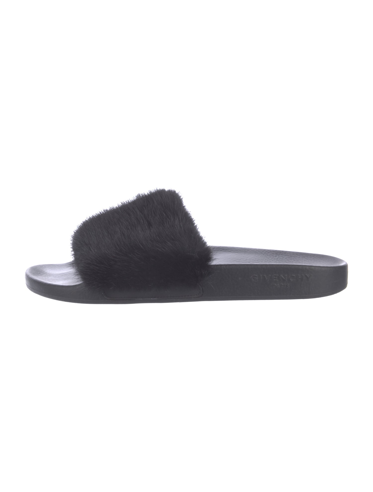 Givenchy Shearling Slides
