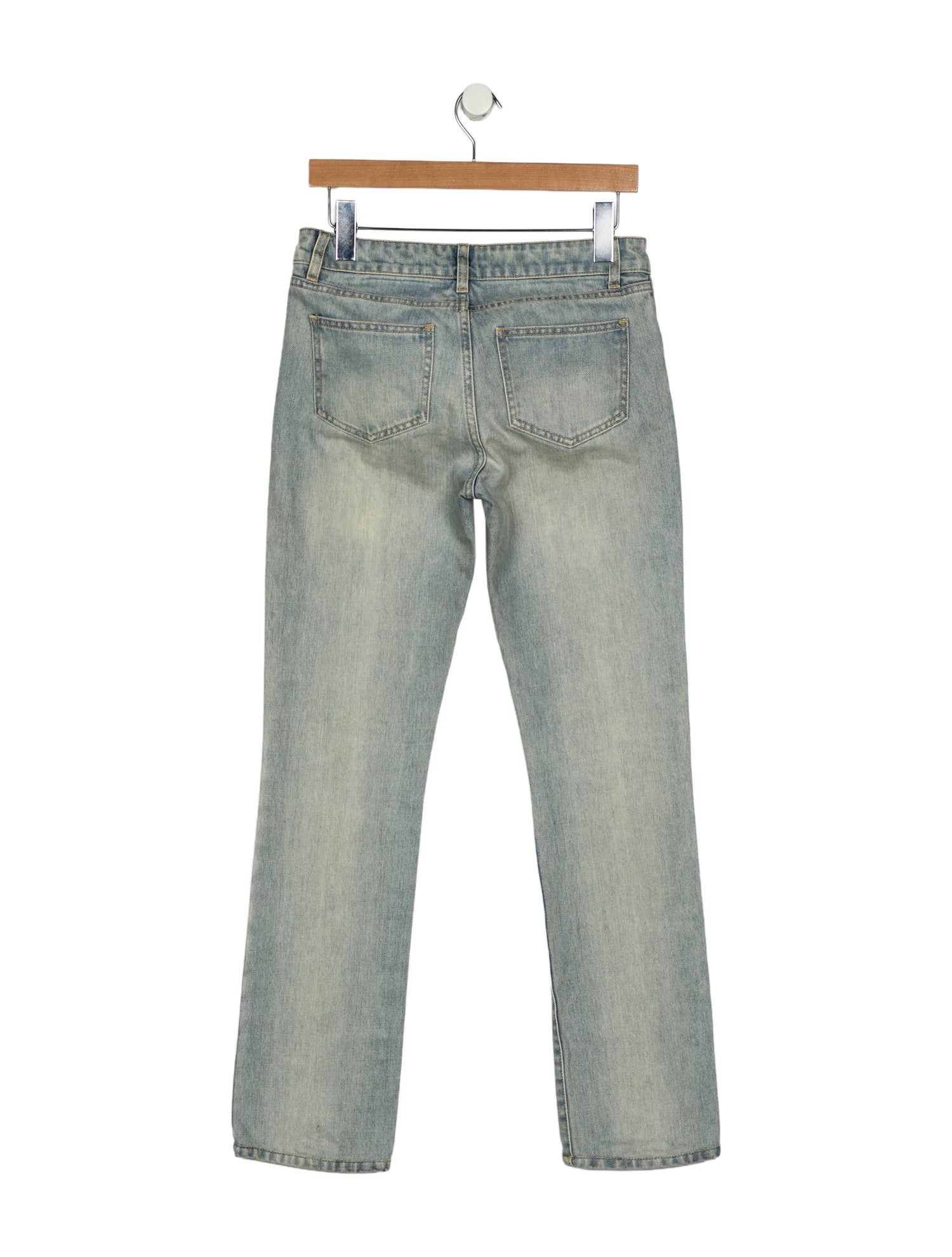 Givenchy Mid-Rise Straight Leg Jeans