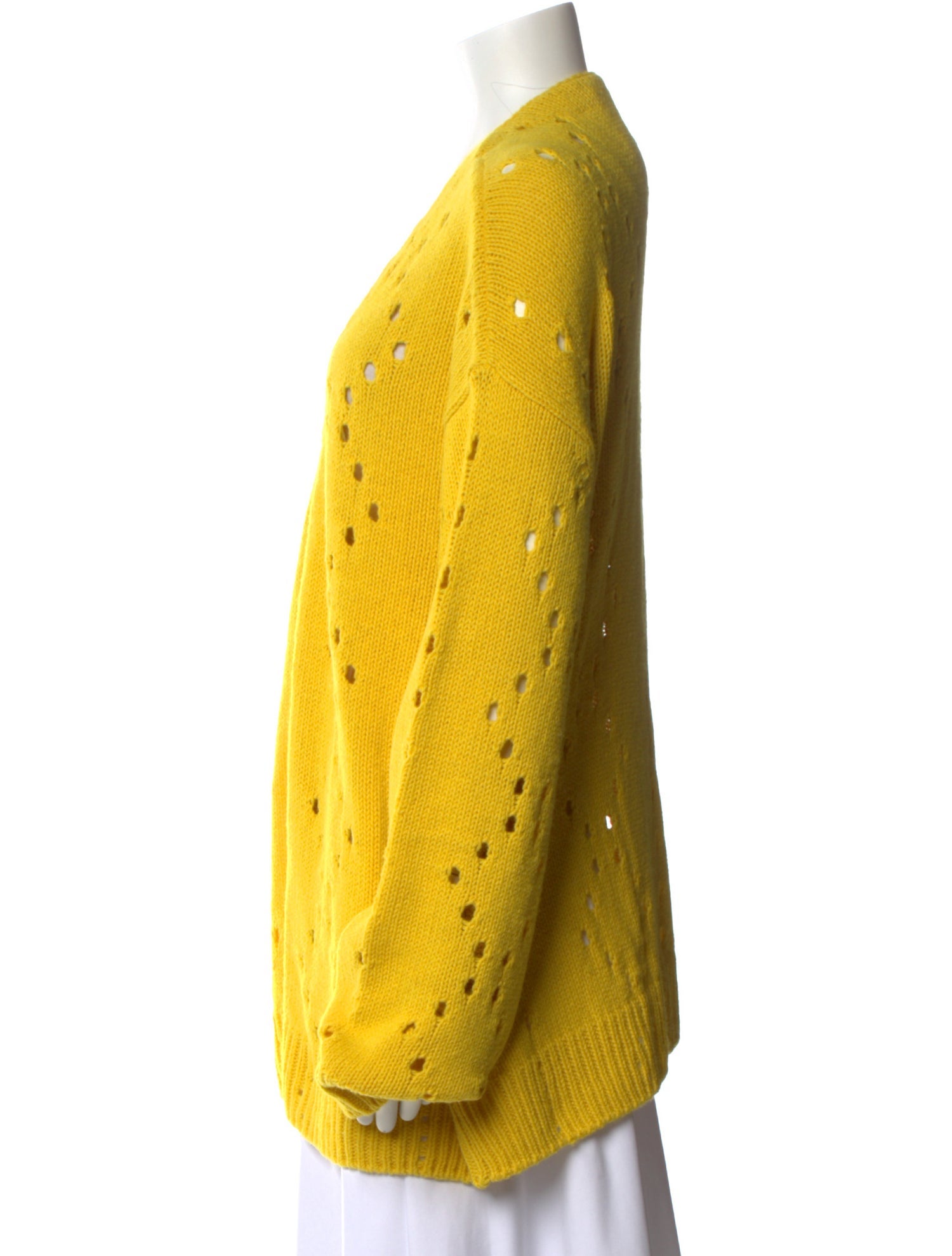 Givenchy Printed V-Neck Sweater