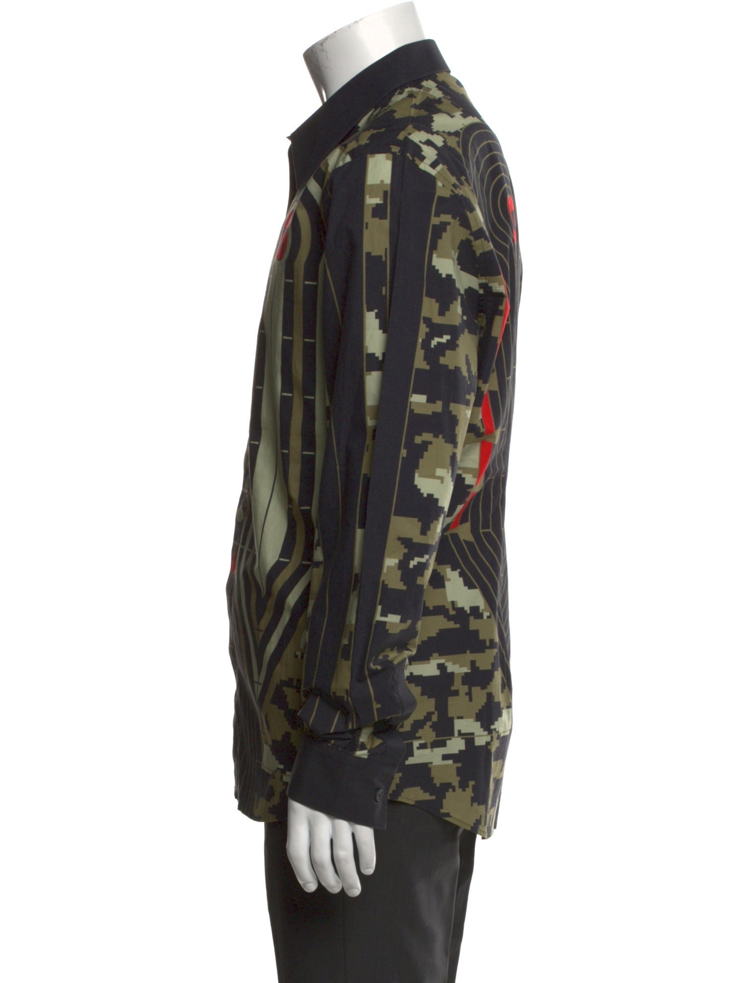 Givenchy Printed Long Sleeve Shirt