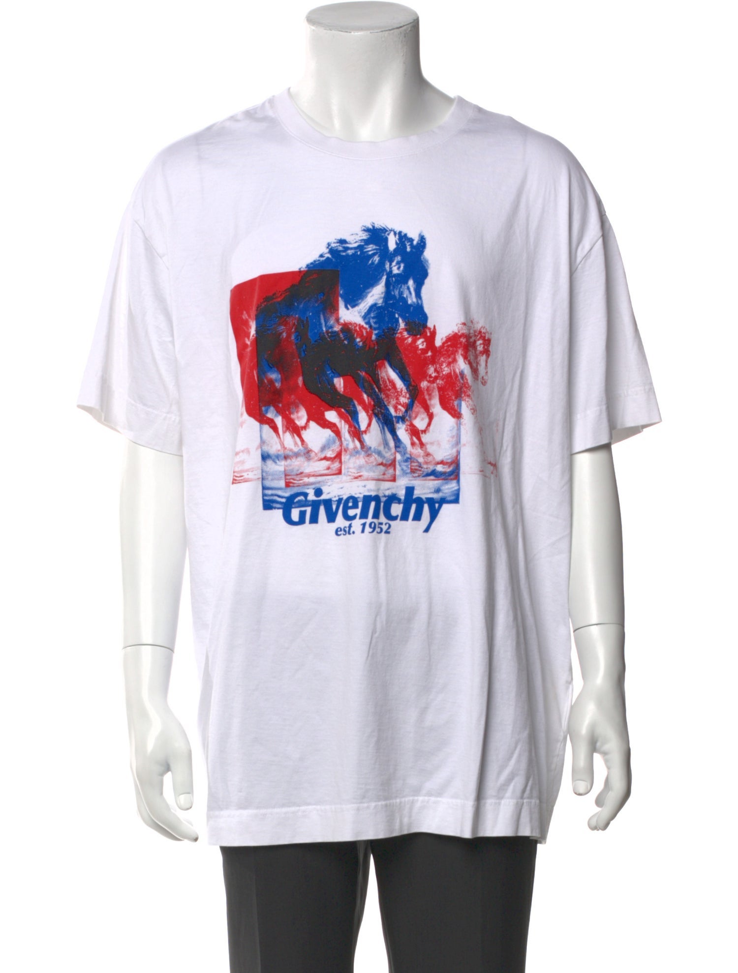 Givenchy Graphic Print Crew Neck T-Shirt