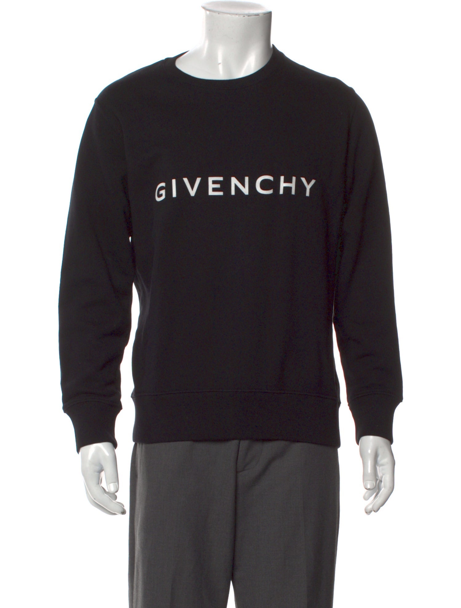 Givenchy Graphic Print Crew Neck Pullover