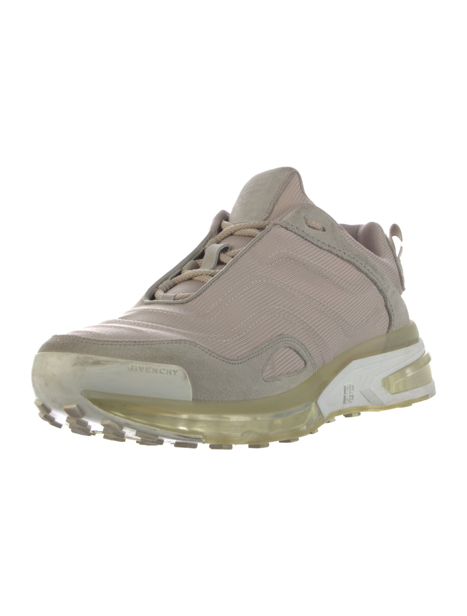 Givenchy Nylon Colorblock Pattern Sneakers