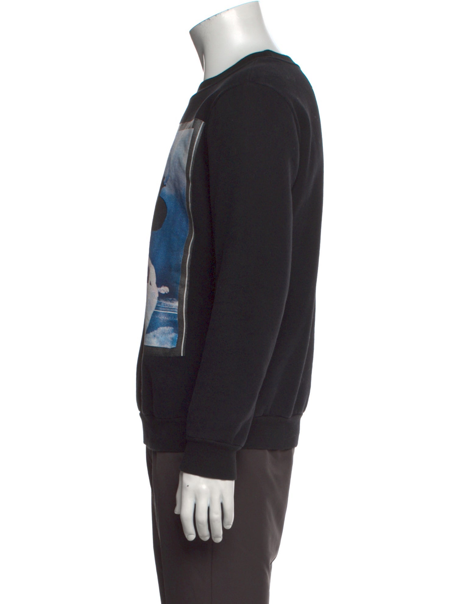 Givenchy Graphic Print Crew Neck Pullover