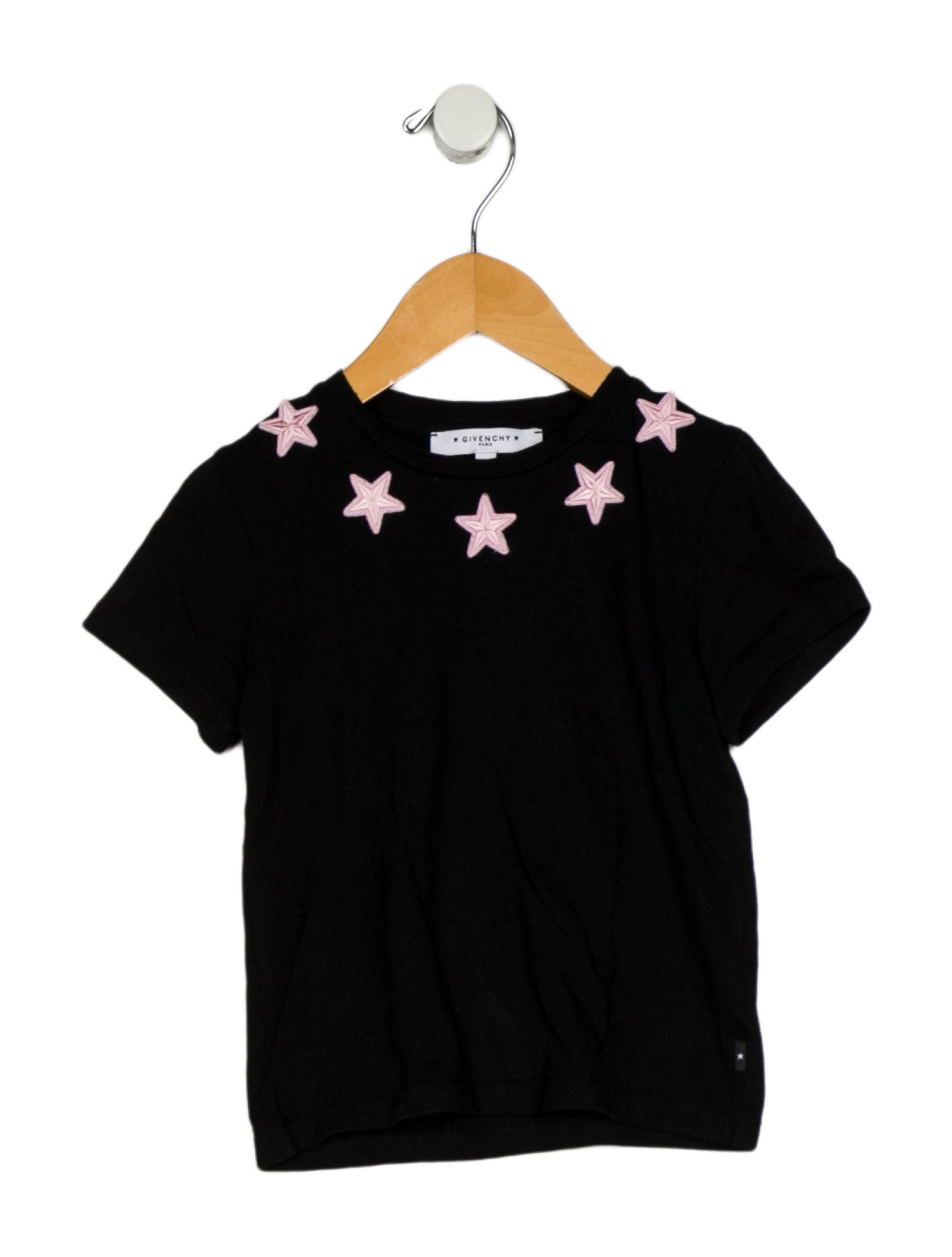 Givenchy Toddler Girls' Embellished Short Sleeve Top
