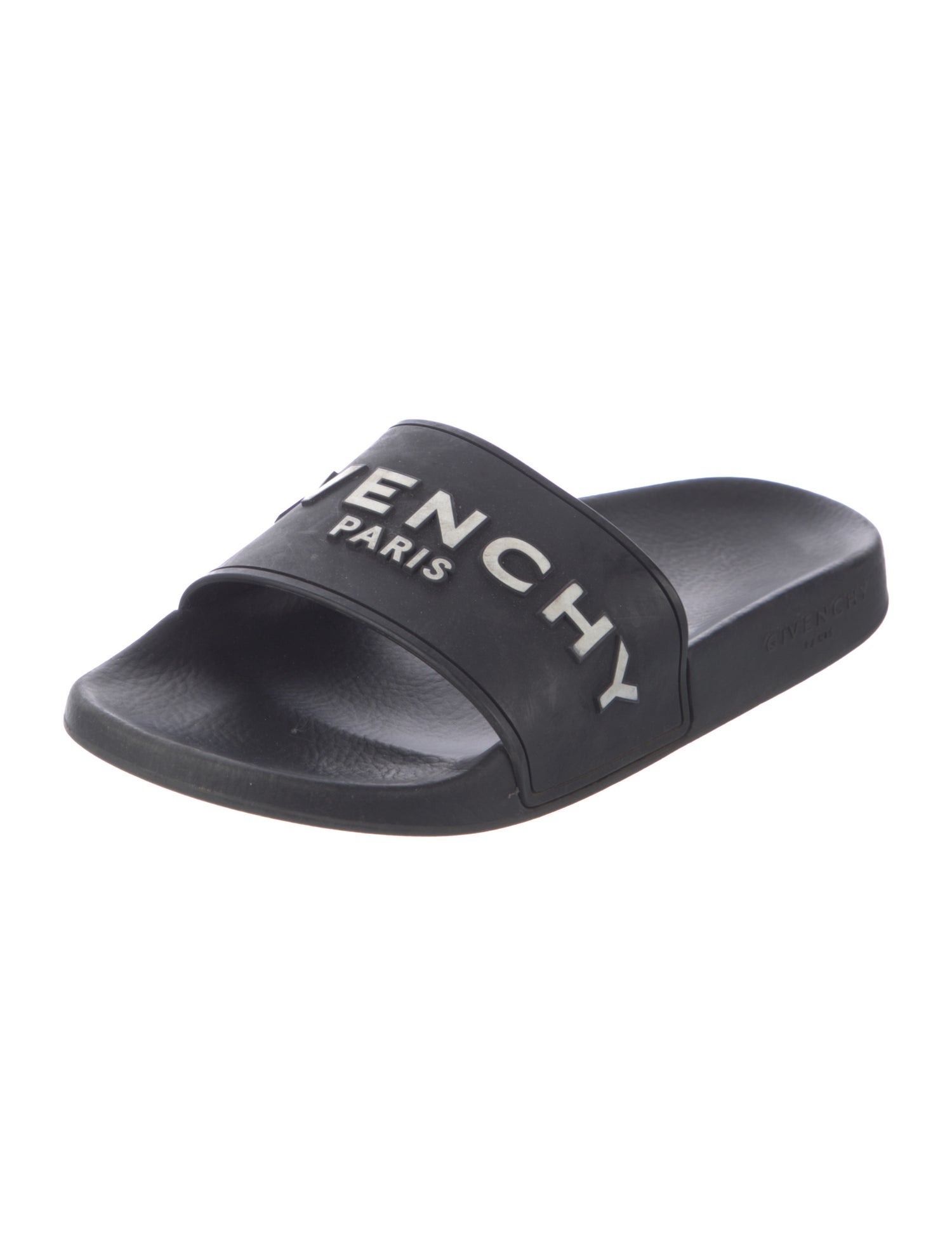 Givenchy Rubber Graphic Print Slides
