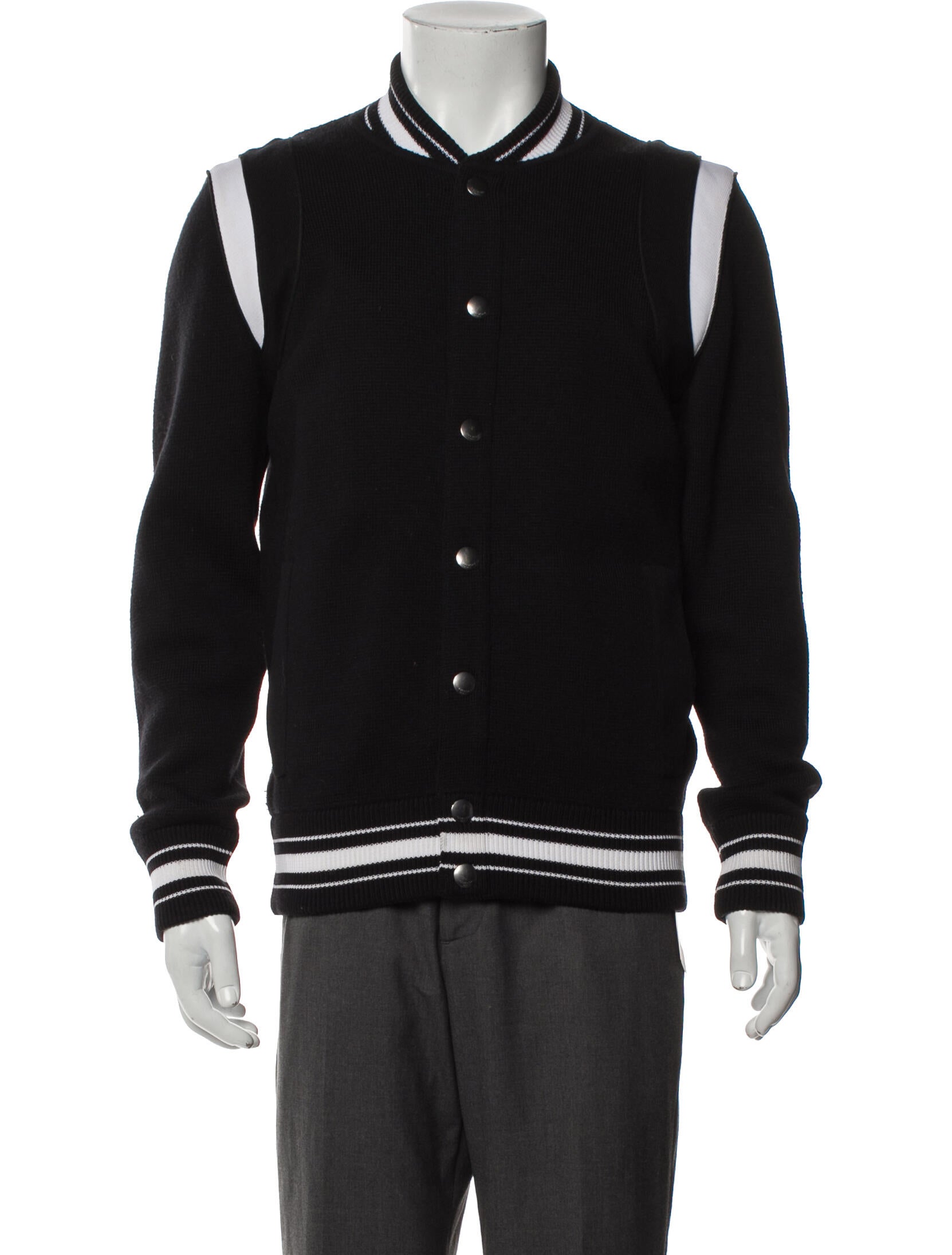 Givenchy Wool Striped Varsity Jacket