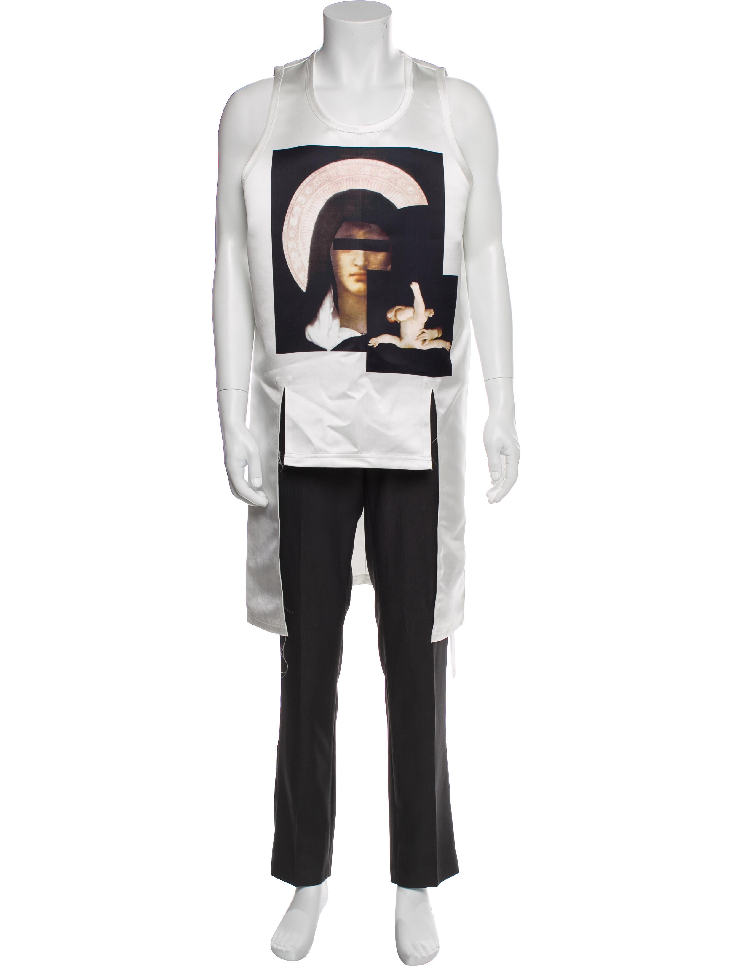 Givenchy Graphic Print Scoop Neck T-Shirt