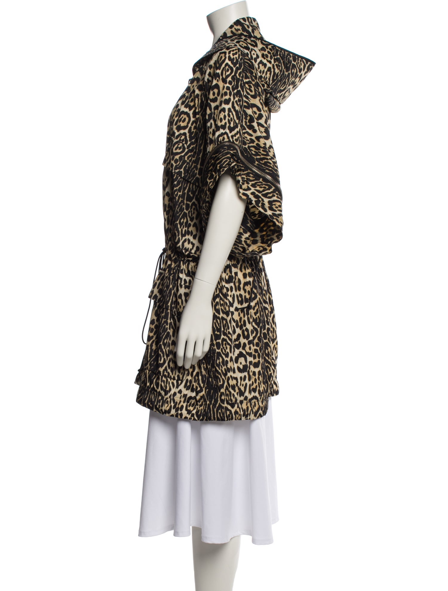 Givenchy Animal Print Coat