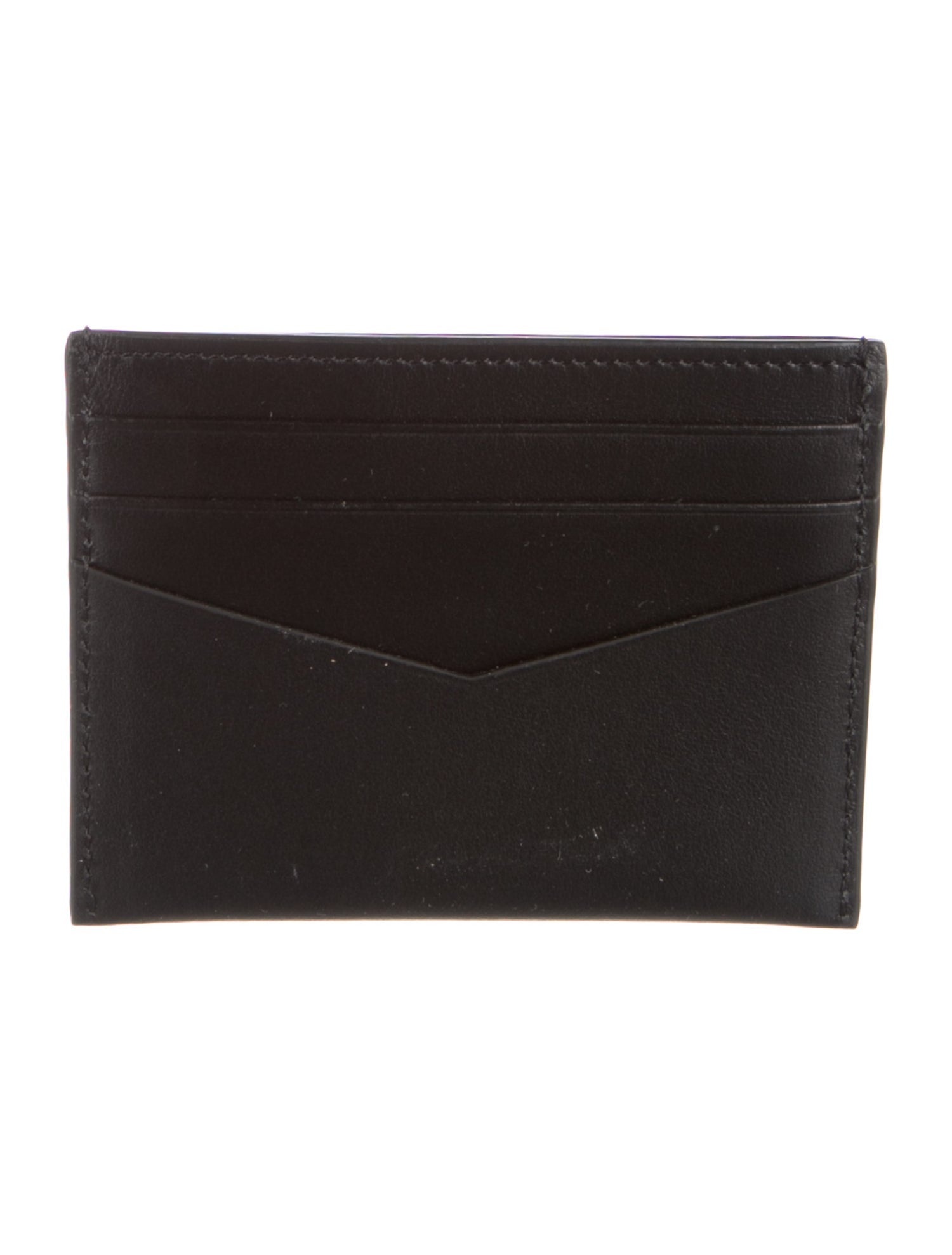 Givenchy Leather Graphic Print Card Holder