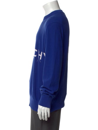 Givenchy Graphic Print Crew Neck Pullover