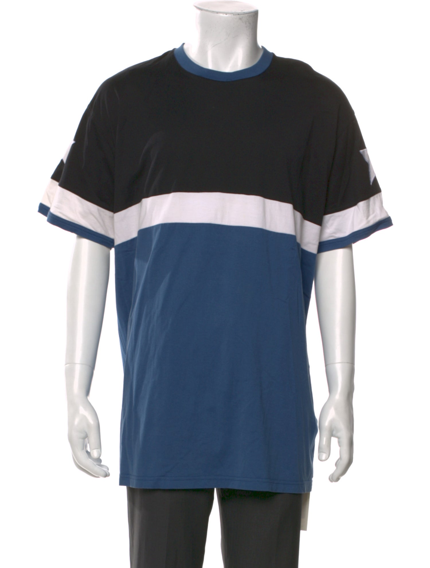 Givenchy Striped Crew Neck T-Shirt