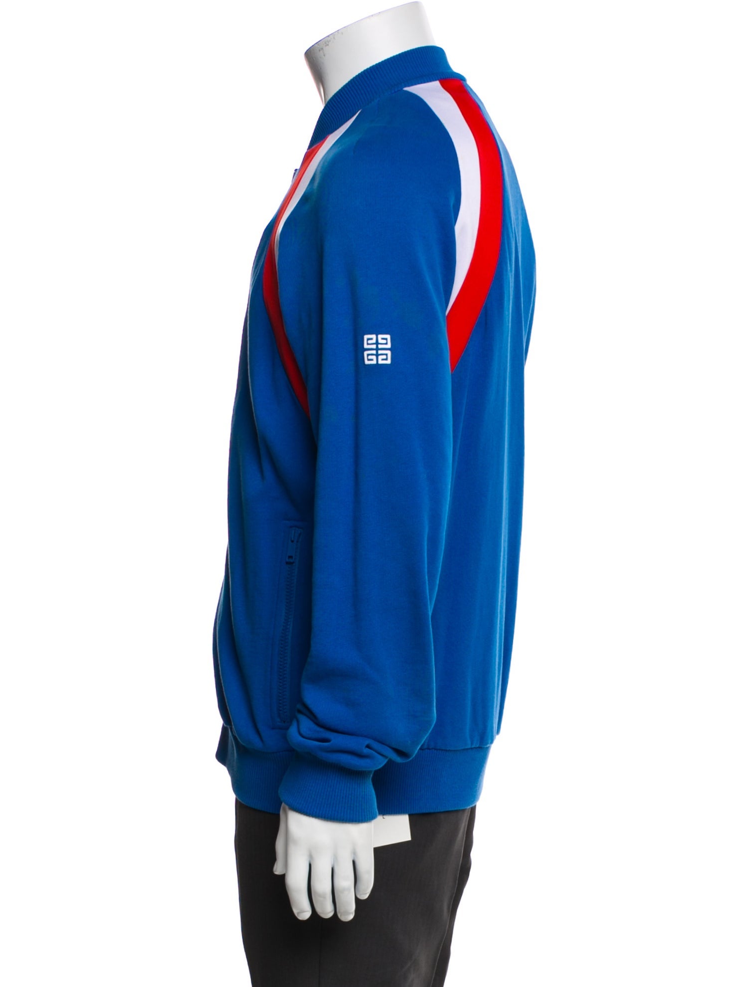 Givenchy Striped Bomber Jacket