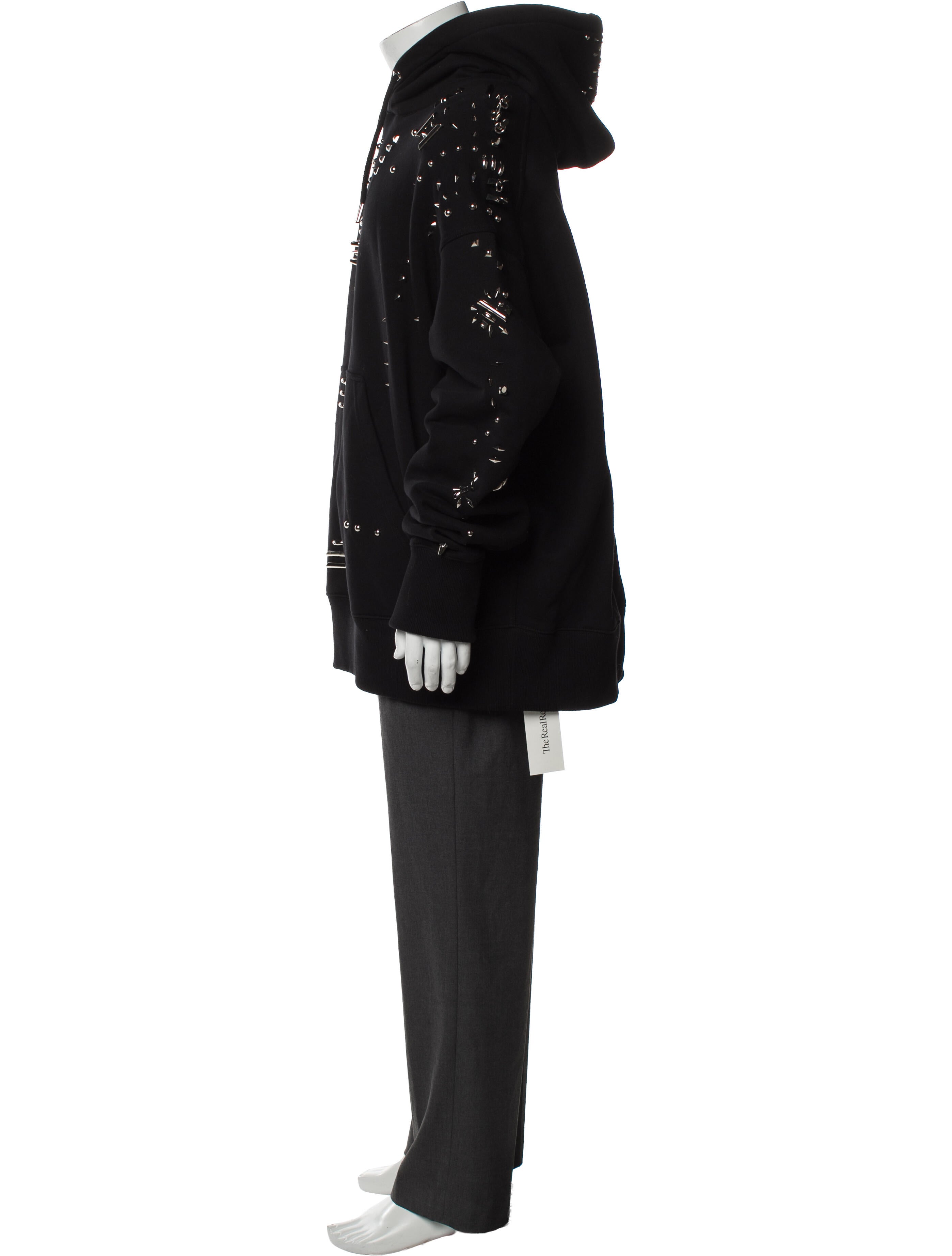 Givenchy V-Neck Long Sleeve Hoodie w/ Tags